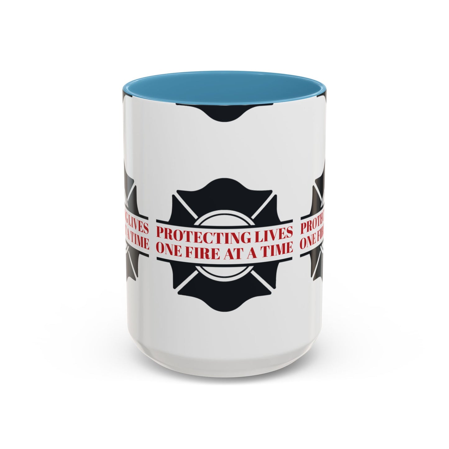 Firefighter Accent Coffee Mug – Protecting lives, one fire at a time