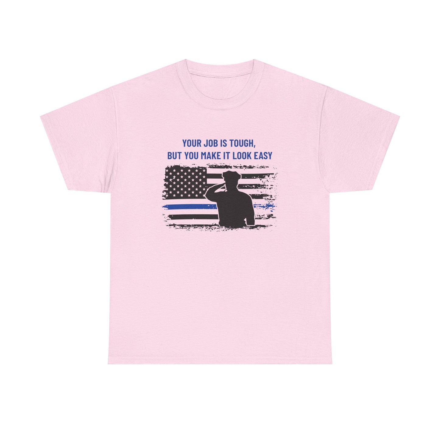 Police Heavy Cotton Tee – Your job is tough, but you make it look easy