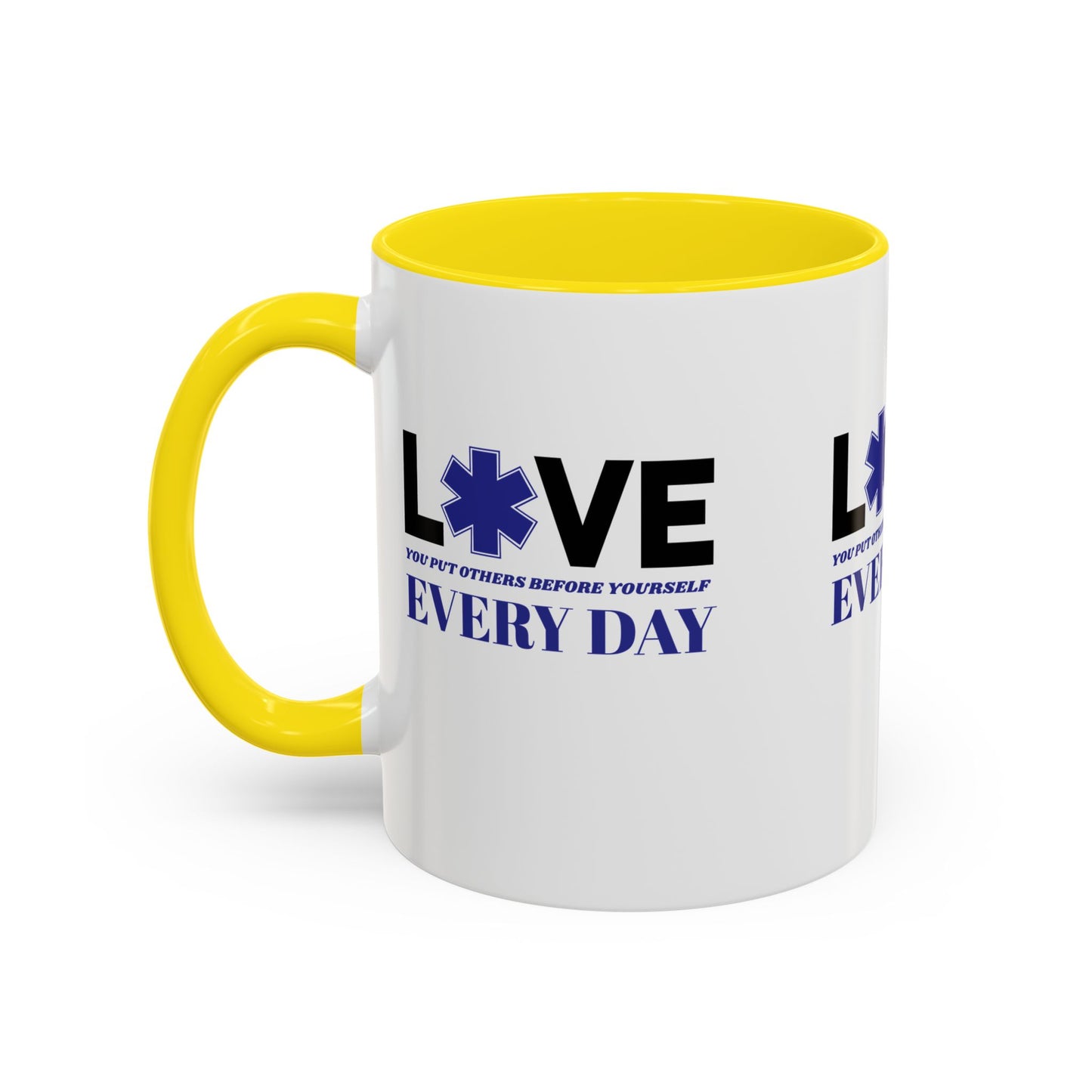 EMS Accent Coffee Mug – You put others before yourself every day