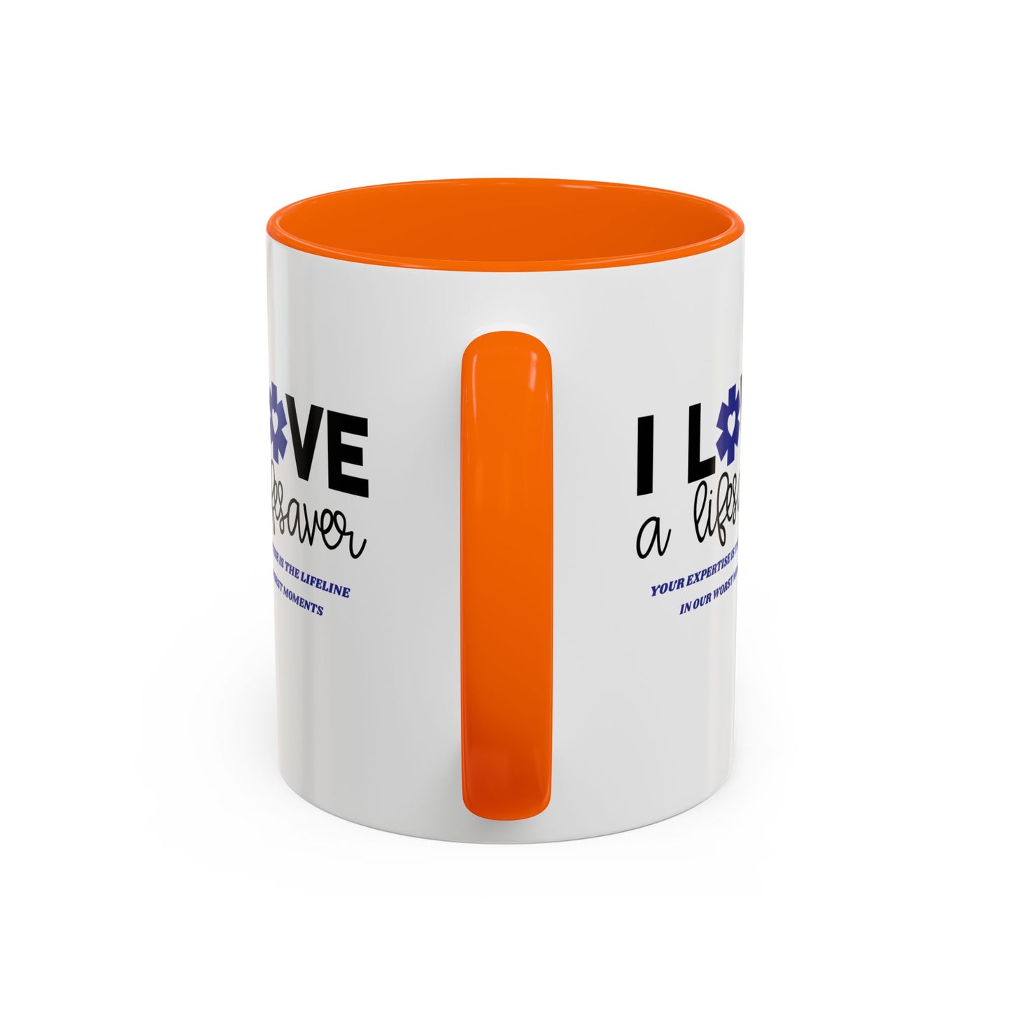 EMS Accent Coffee Mug – Your expertise is the lifeline in our worst moments
