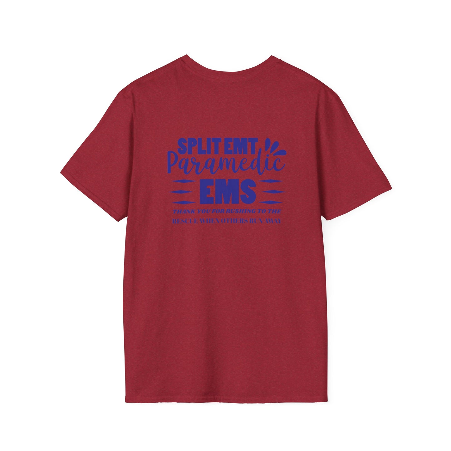EMS Inspiration Softstyle T-Shirt – Thank you for rushing to the rescue when others run away