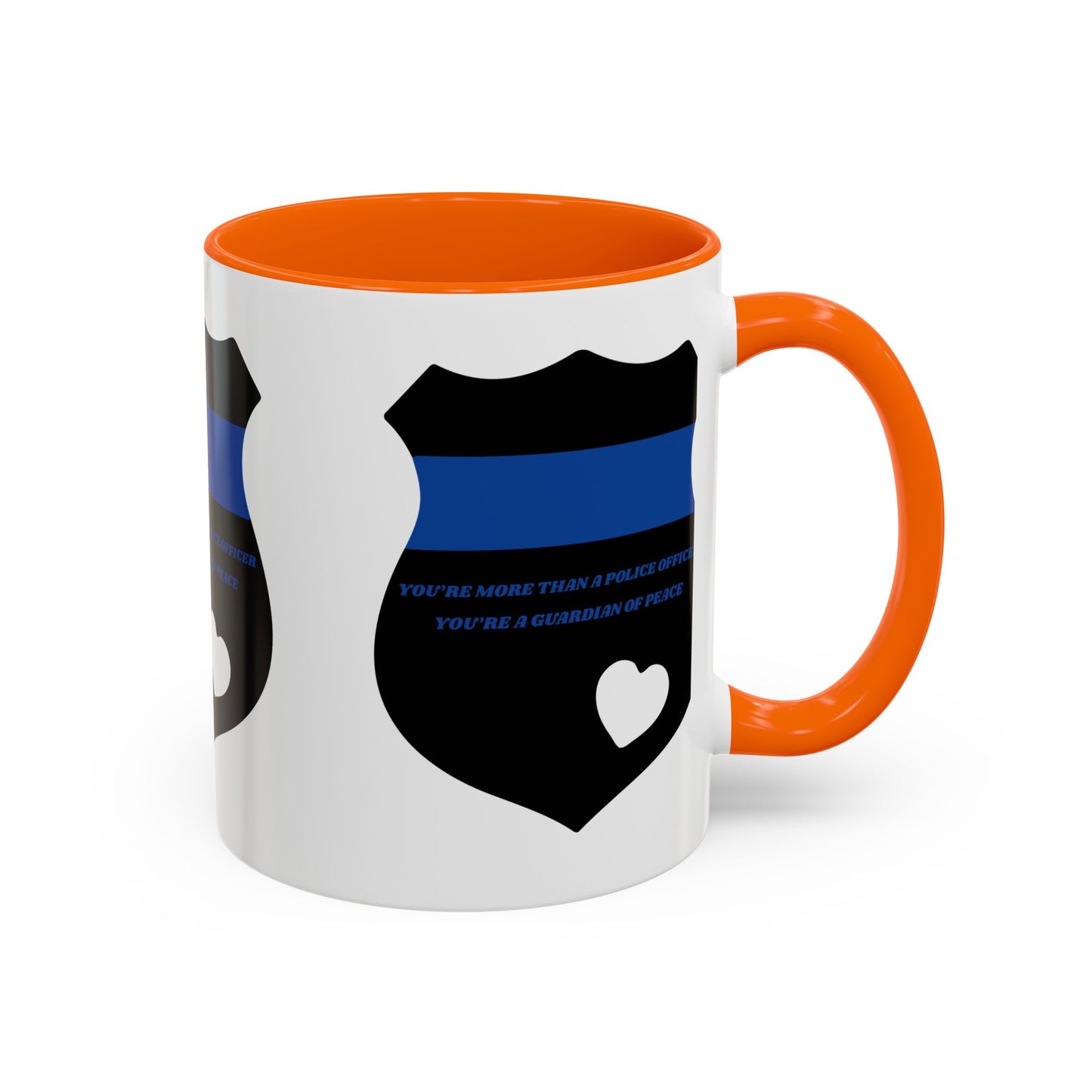 Police Accent Coffee Mug – You’re more than a police officer—you’re a guardian of peace