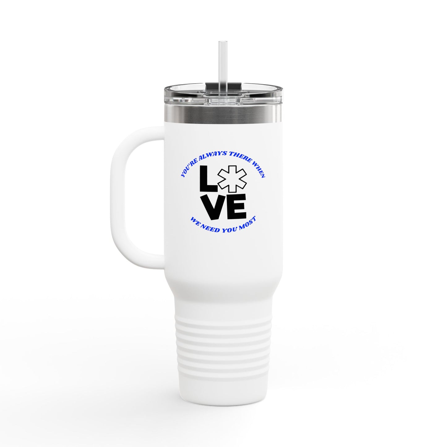 EMS Insulated Travel Mug, 40oz - You’re always there when we need you most
