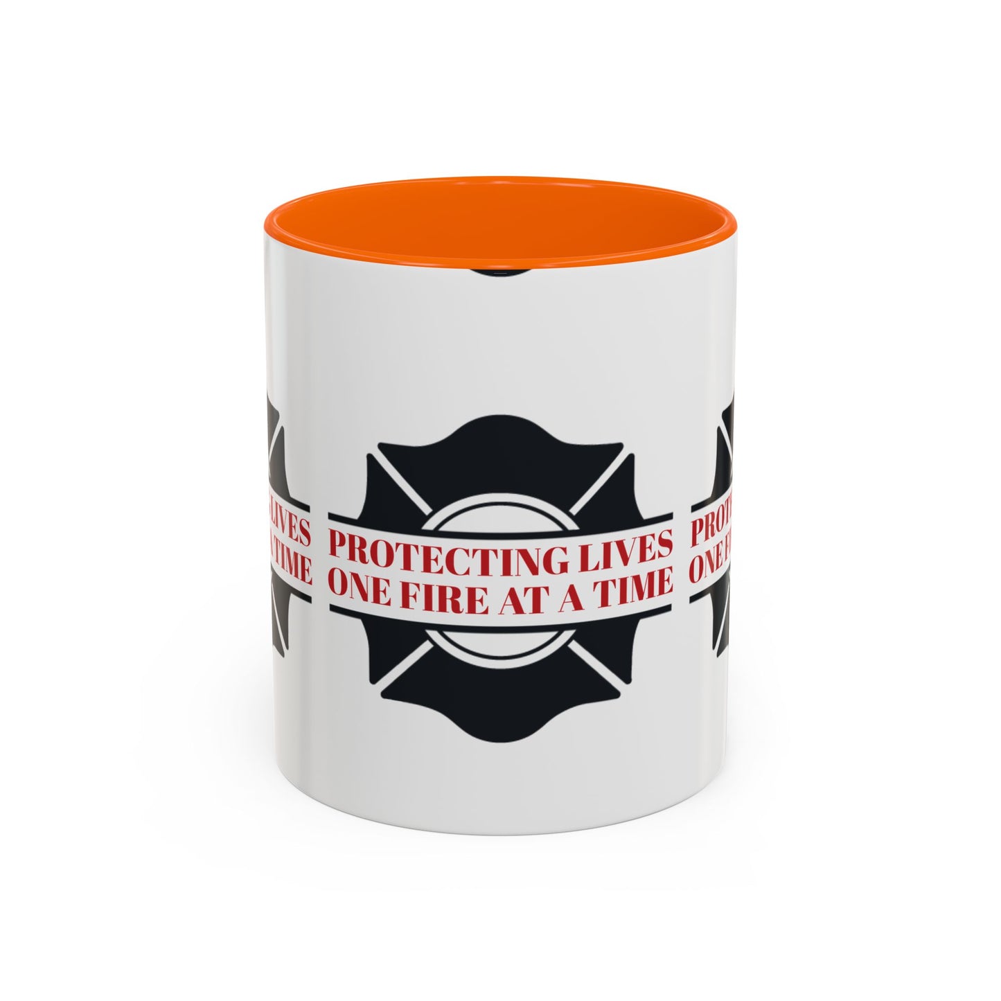 Firefighter Accent Coffee Mug – Protecting lives, one fire at a time