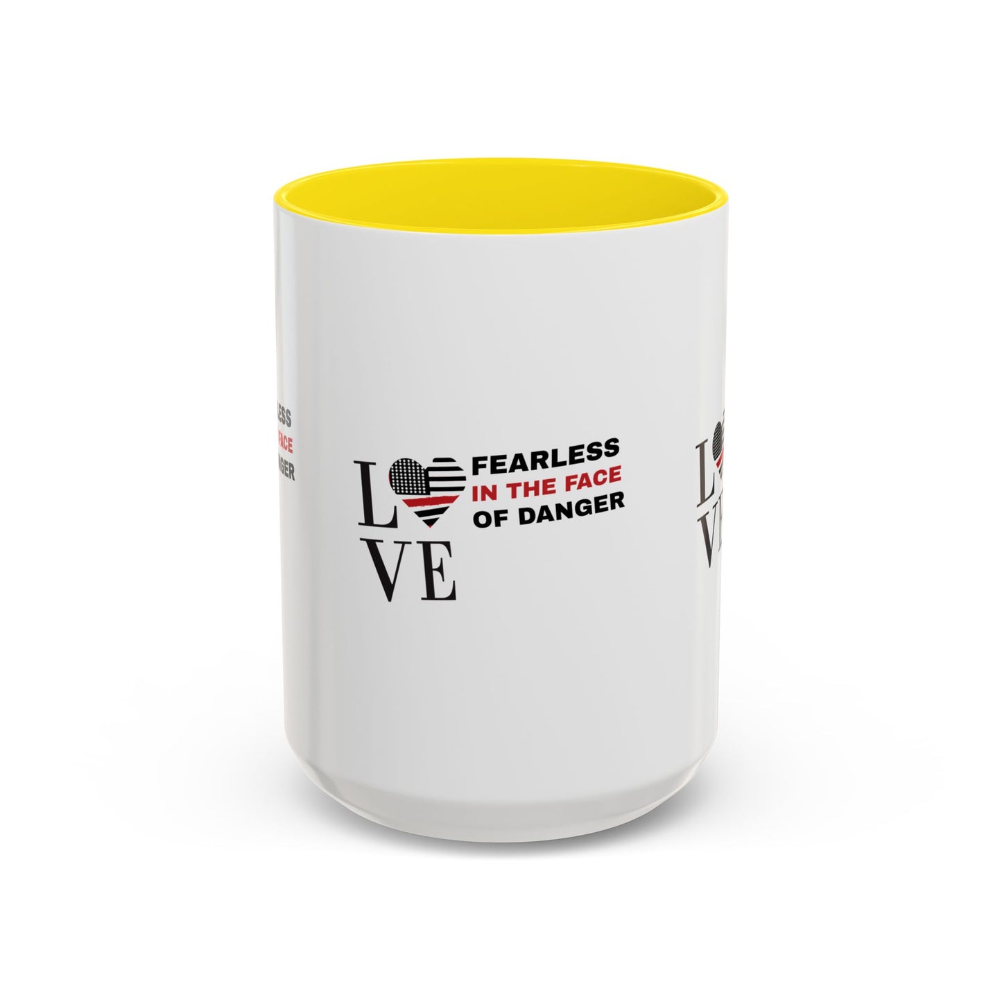 Firefighter Accent Coffee Mug – Fearless in the face of danger