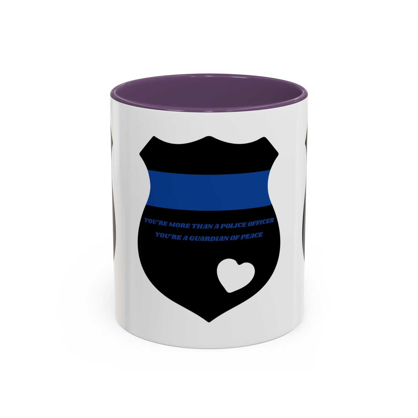 Police Accent Coffee Mug – You’re more than a police officer—you’re a guardian of peace