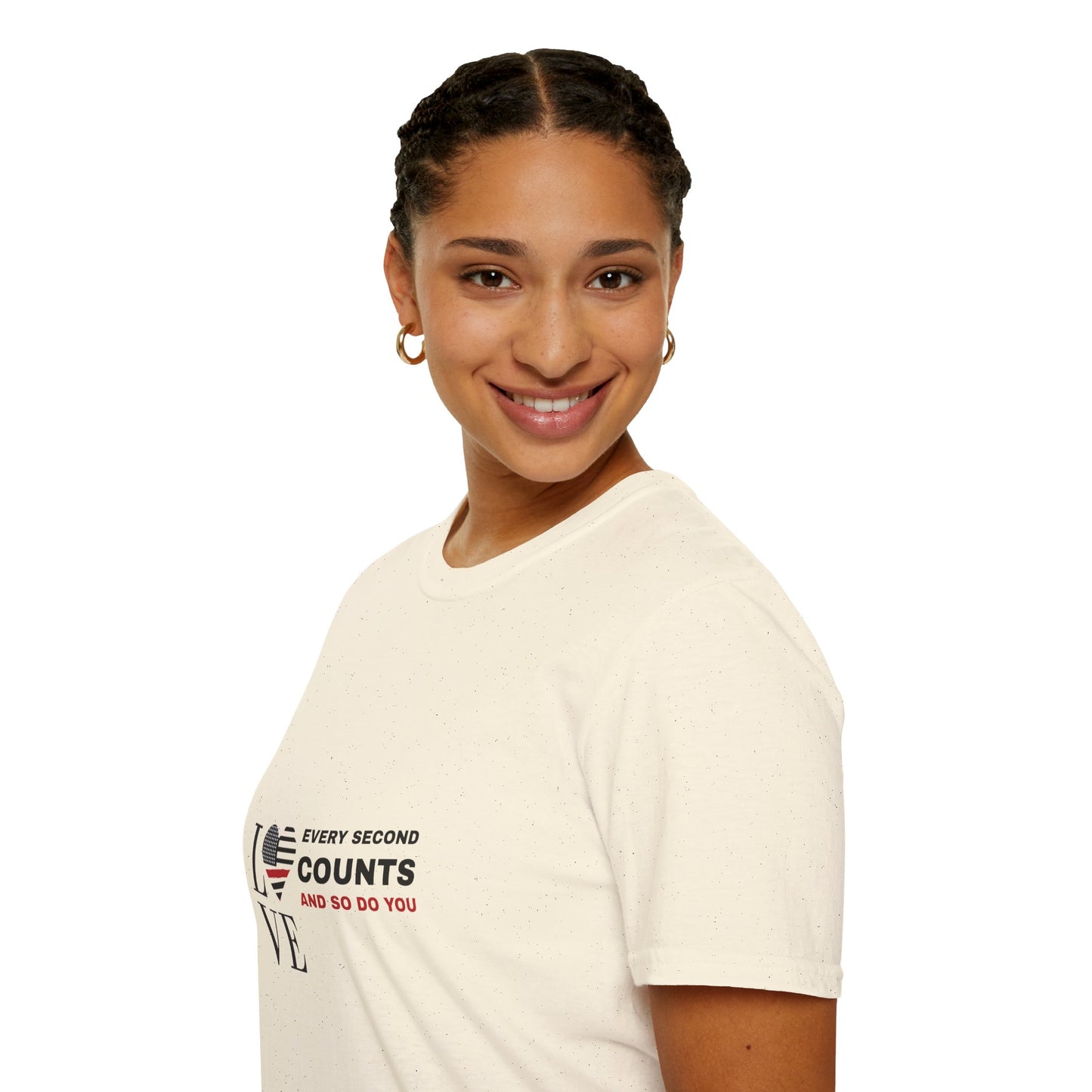 Firefighter Softstyle T-Shirt – Every second counts, and so do you