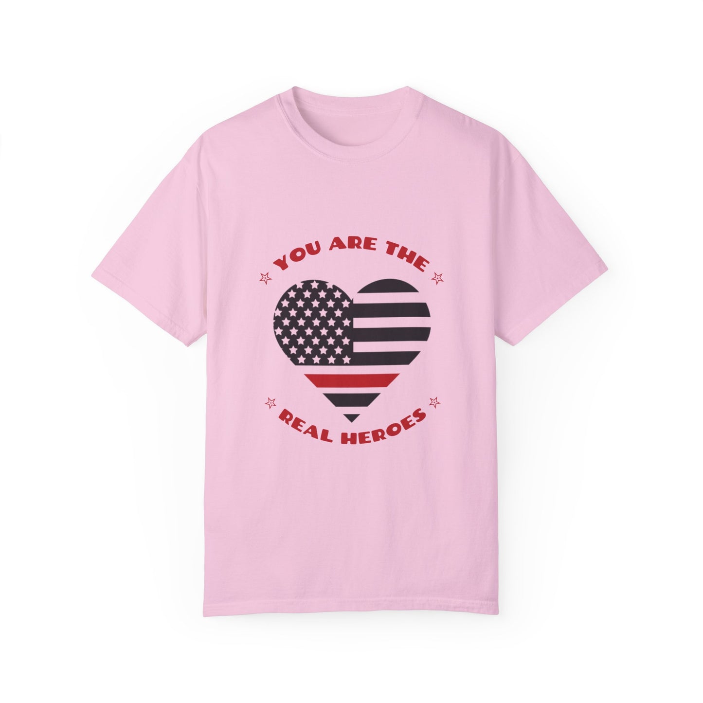 Firefighter Unisex Garment-Dyed T-Shirt – You are the real heroes