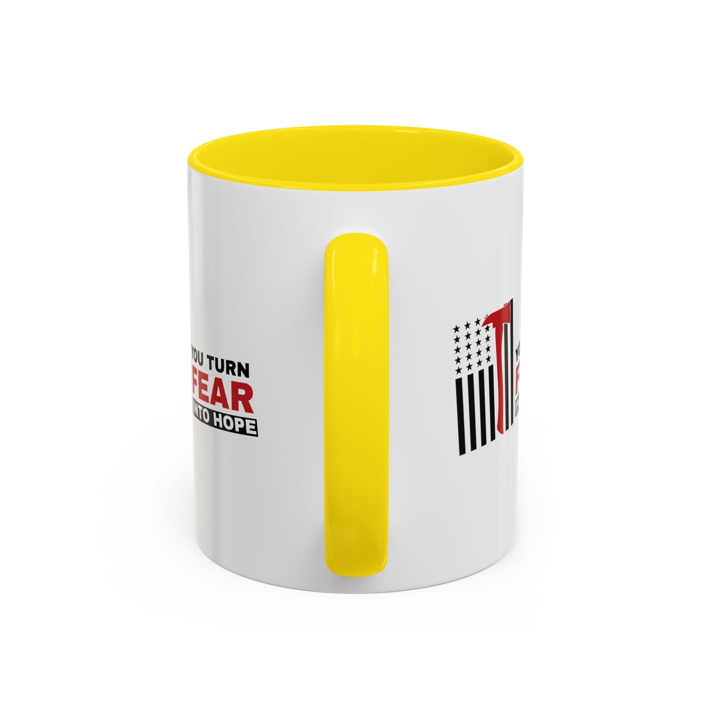 Firefighter Accent Coffee Mug – You turn fear into hope