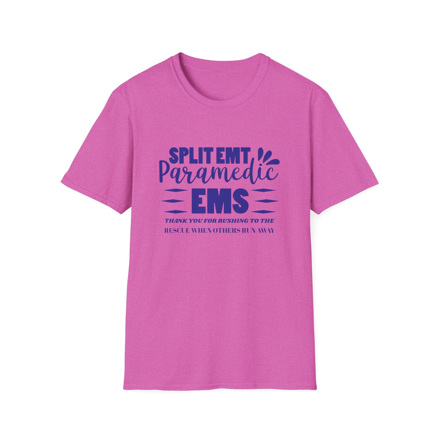 EMS Inspiration Softstyle T-Shirt – Thank you for rushing to the rescue when others run away