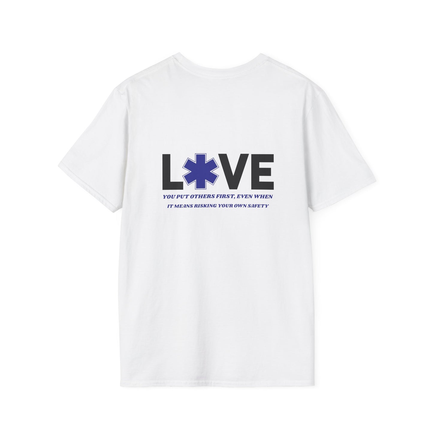 EMS Inspiration Softstyle T-Shirt – You put others first, even when it means risking your own safety