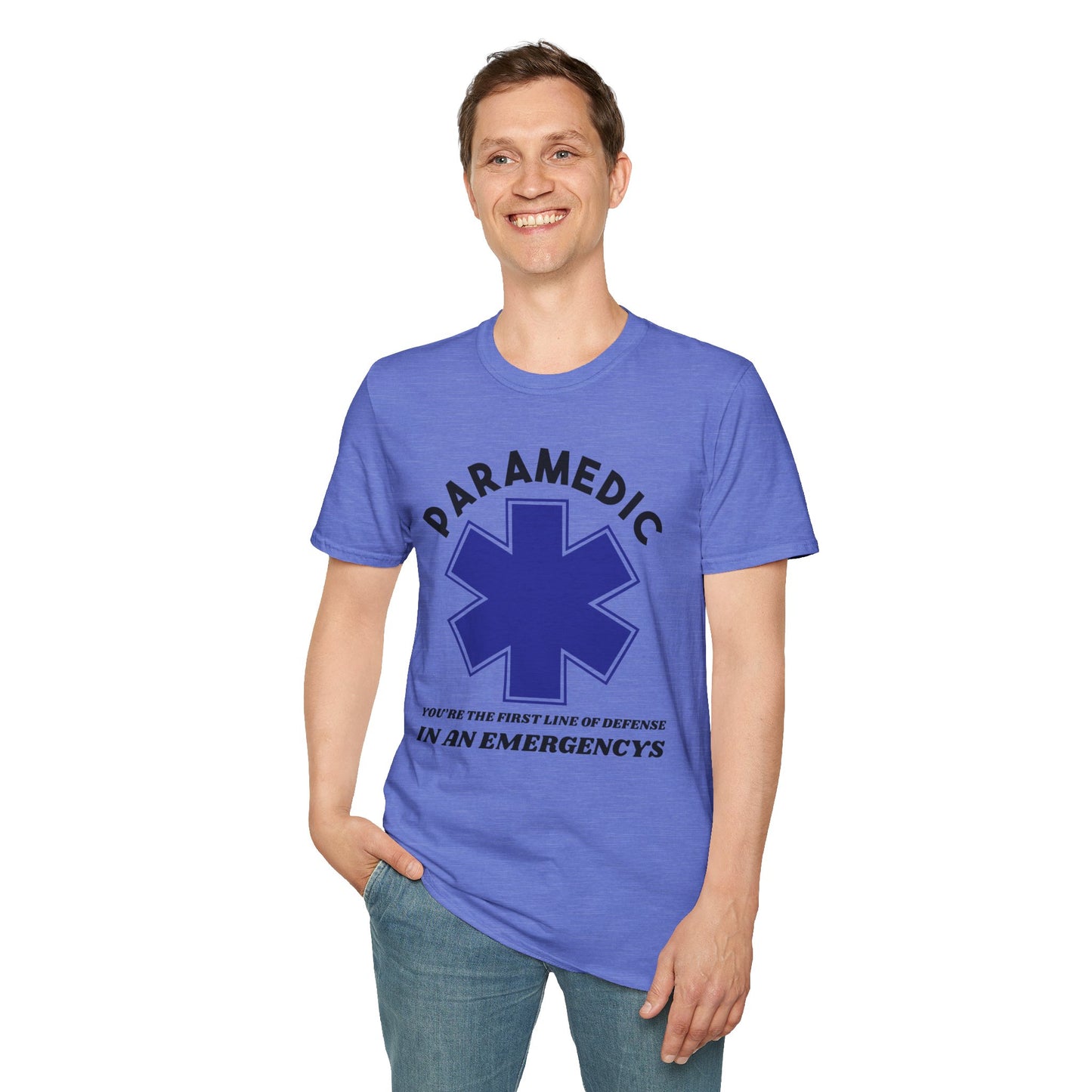 EMS Inspiration Softstyle T-Shirt – You’re the first line of defense in an emergency