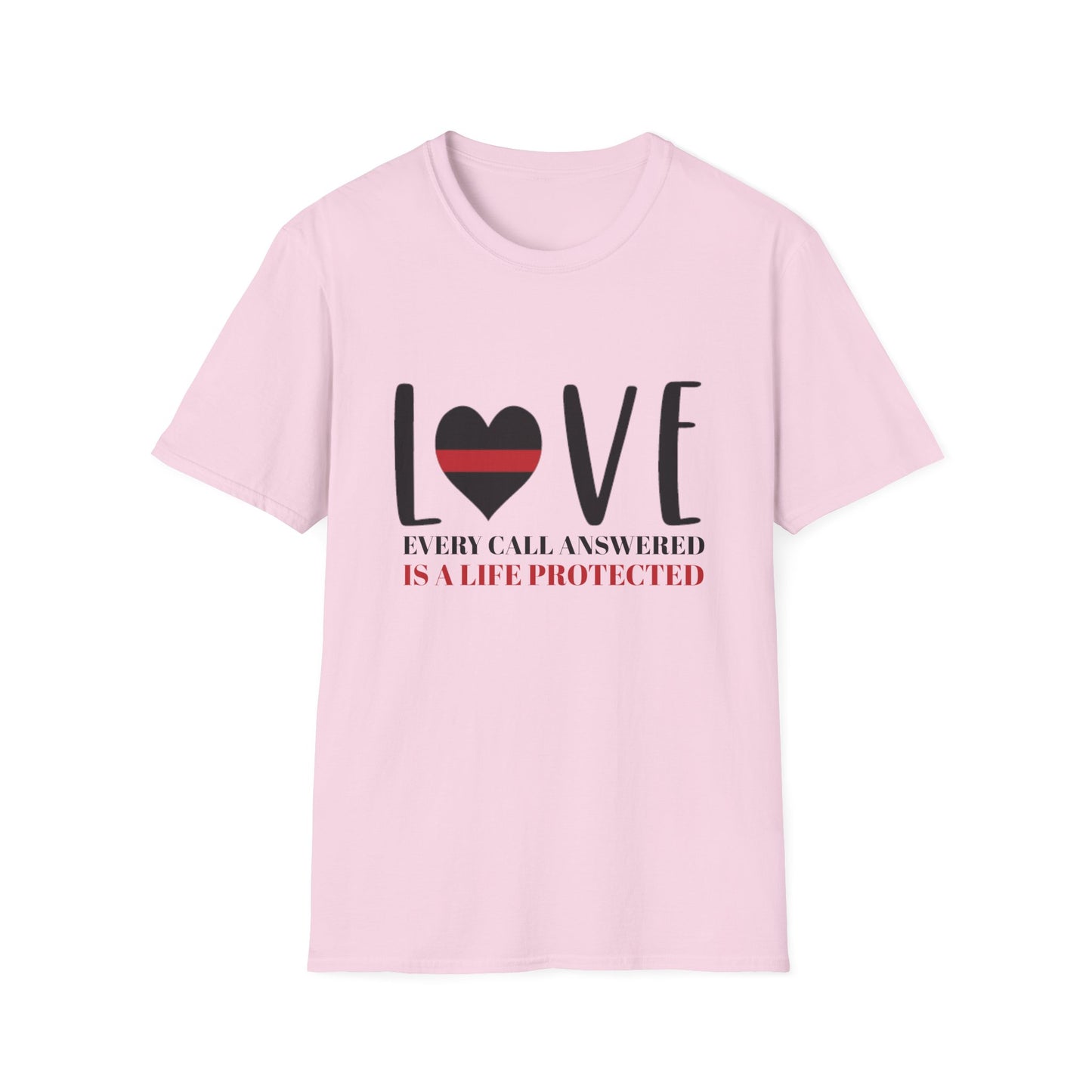 Firefighter Softstyle T-Shirt – Every call answered is a life protected