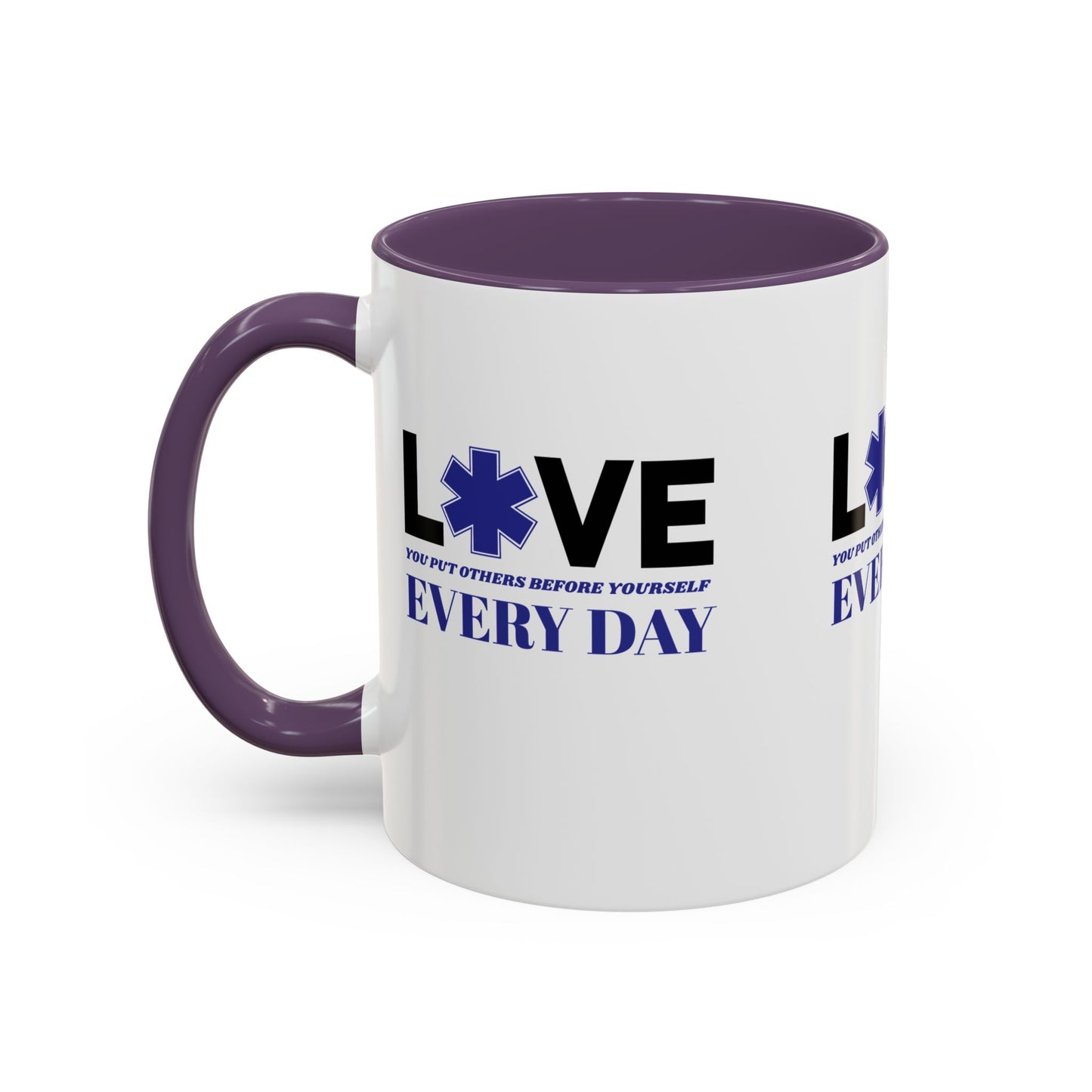EMS Accent Coffee Mug – You put others before yourself every day