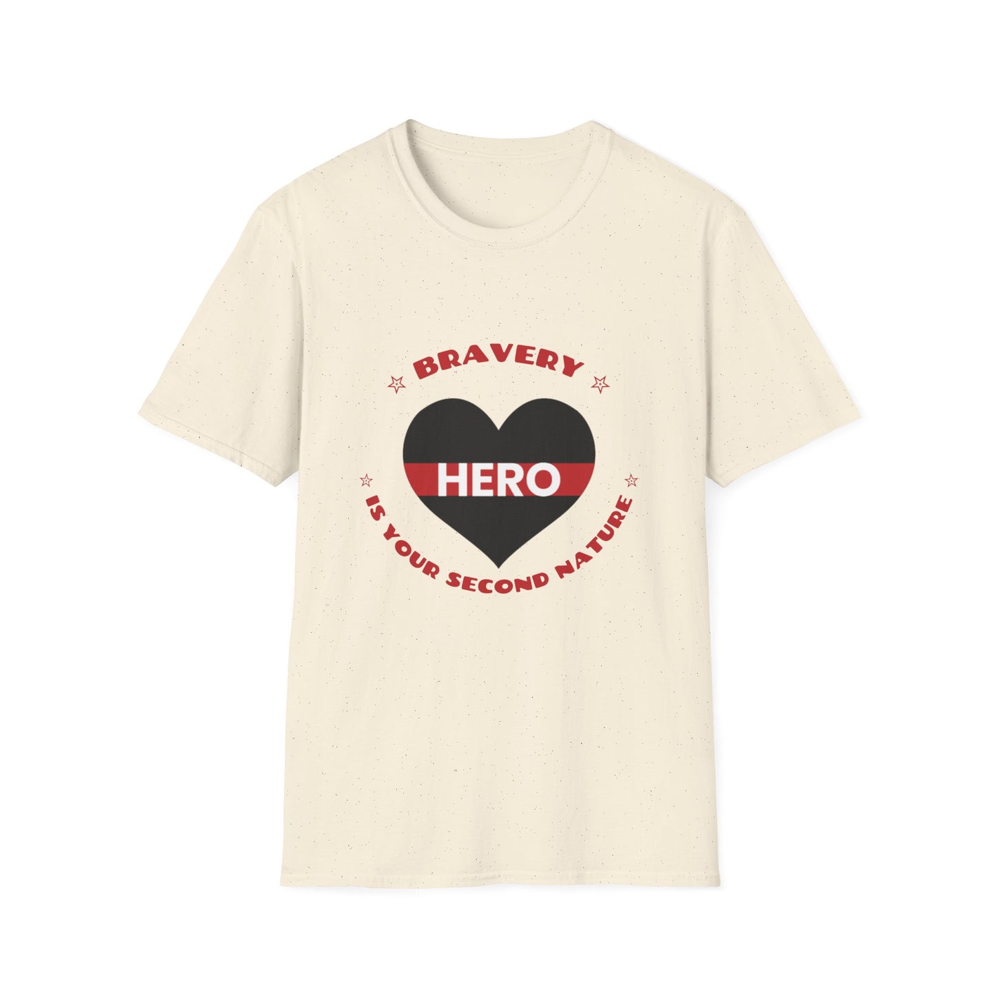 Firefighter Softstyle T-Shirt – Bravery is your second nature