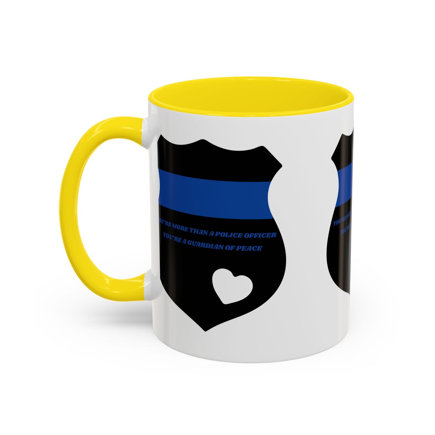Police Accent Coffee Mug – You’re more than a police officer—you’re a guardian of peace