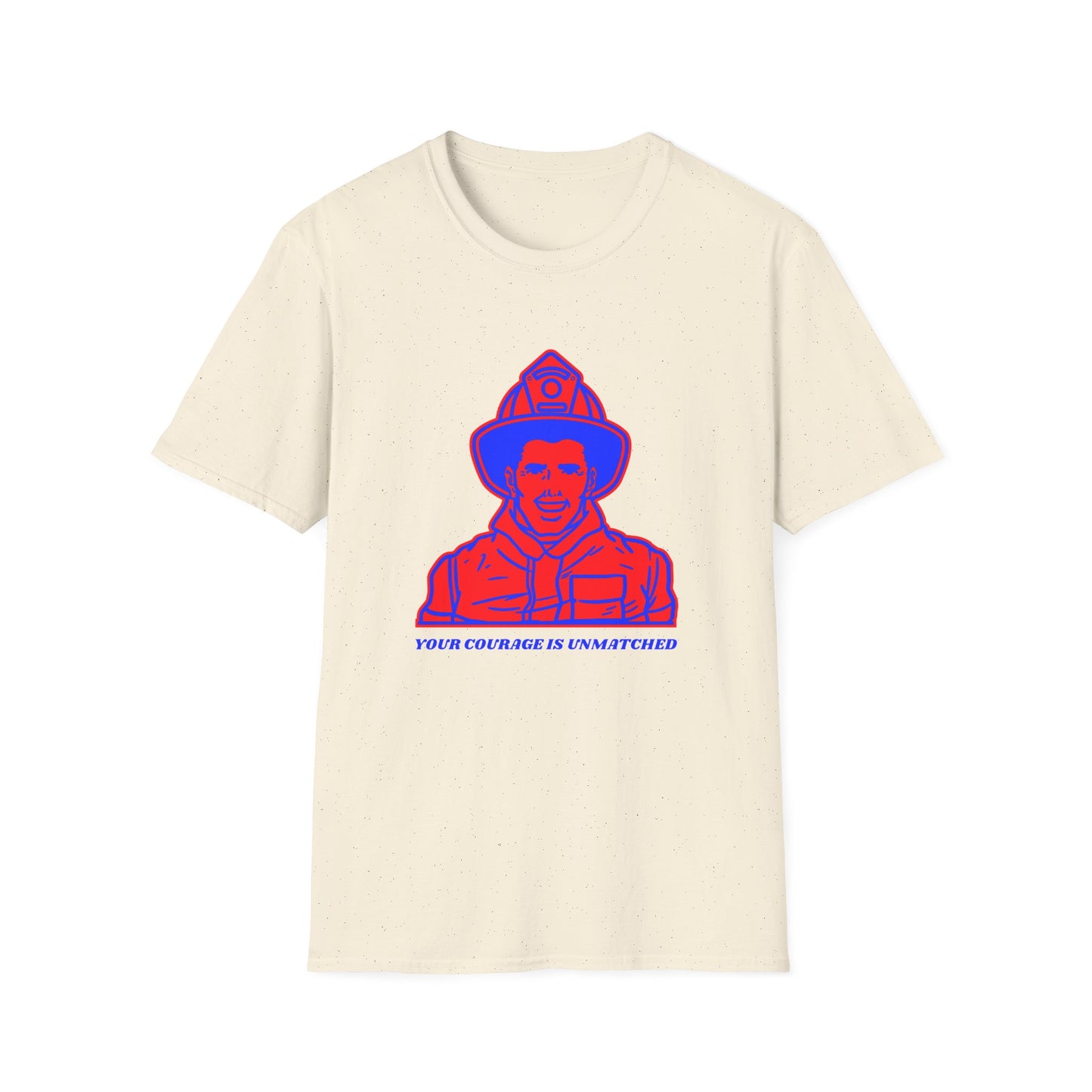 Firefighter Softstyle T-Shirt – Your courage is unmatched