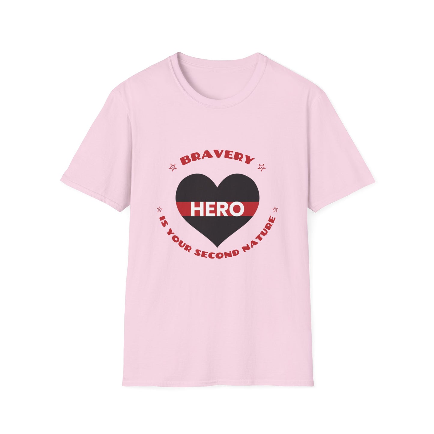 Firefighter Softstyle T-Shirt – Bravery is your second nature