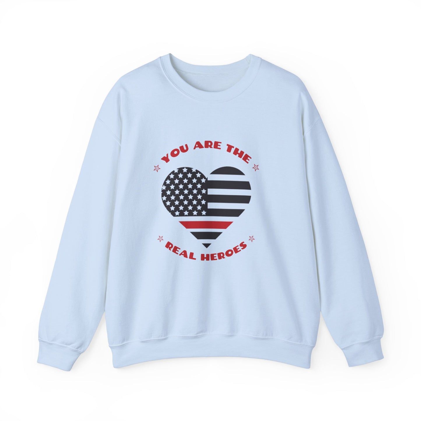 Firefighter Unisex Heavy Blend Crewneck Sweatshirt – You are the real heroes
