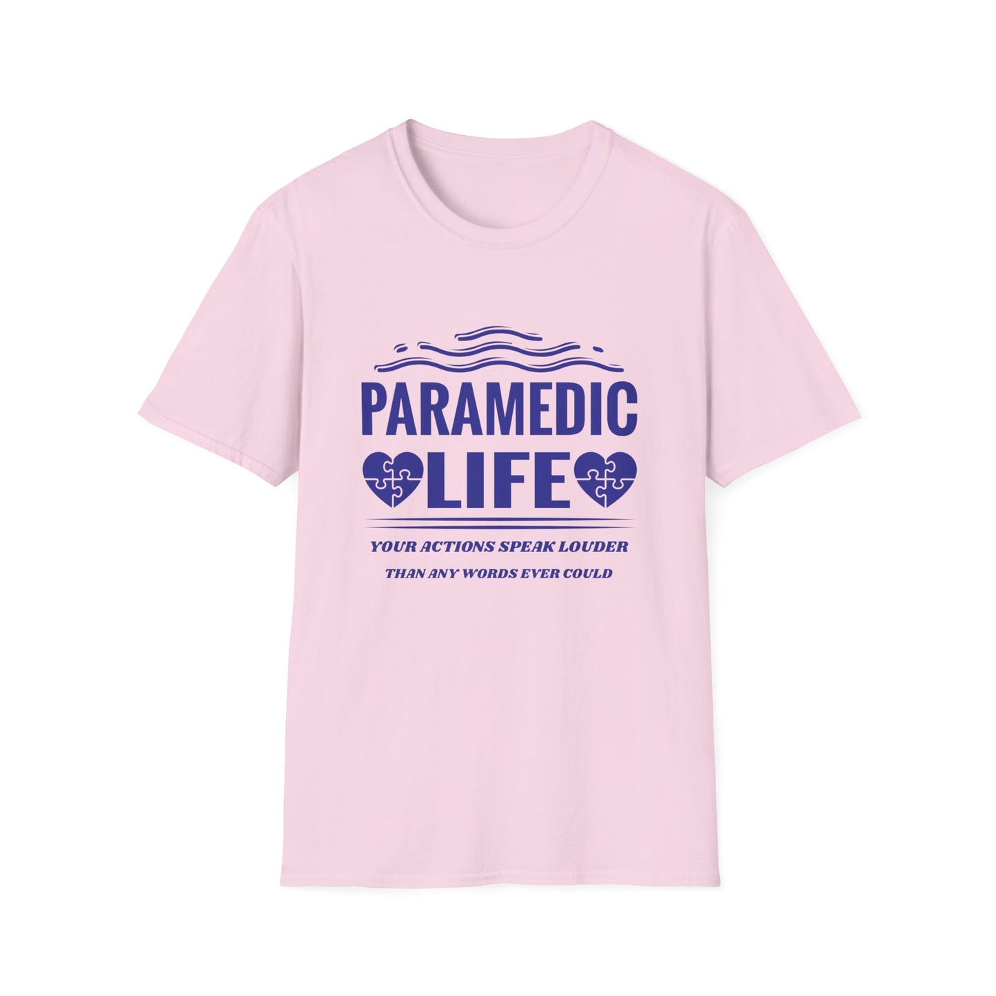 EMS Inspiration Softstyle T-Shirt – Your actions speak louder than any words ever could