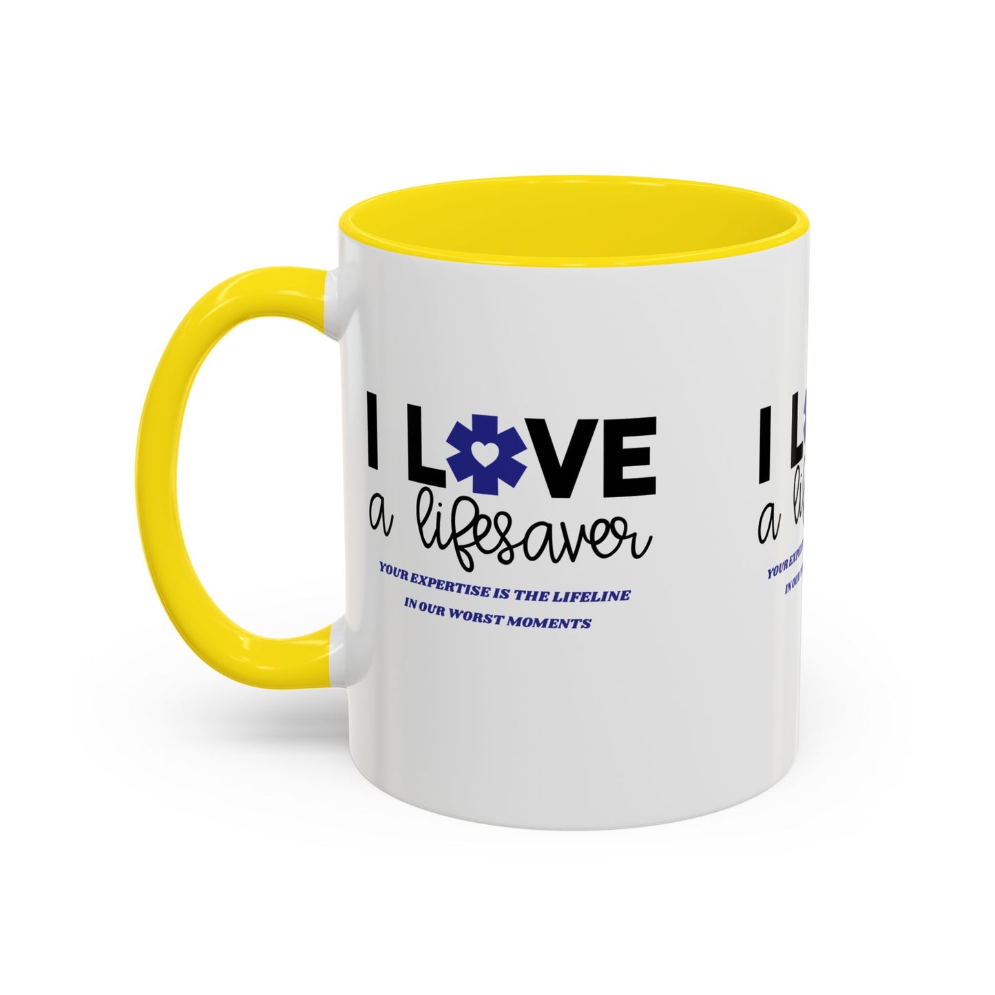 EMS Accent Coffee Mug – Your expertise is the lifeline in our worst moments