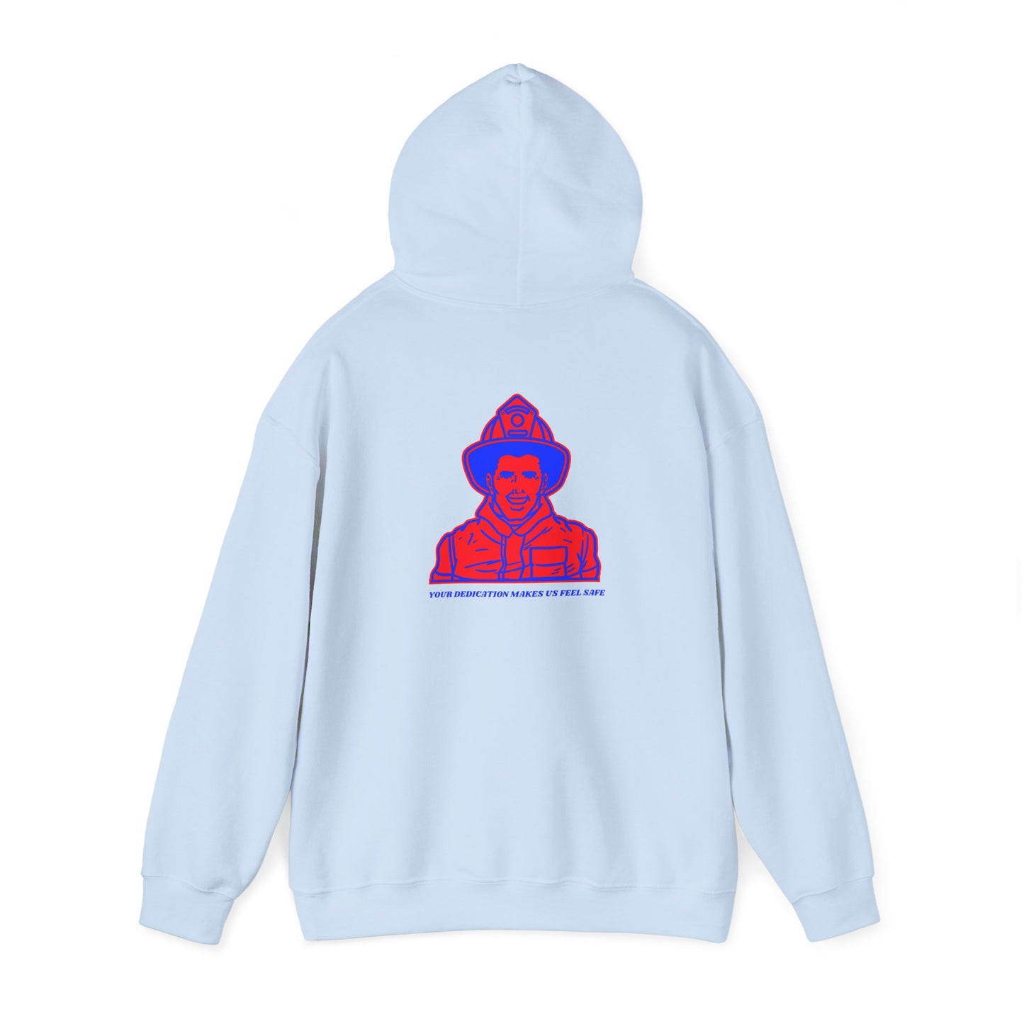 Firefighter Hooded Sweatshirt – Your dedication makes us feel safe