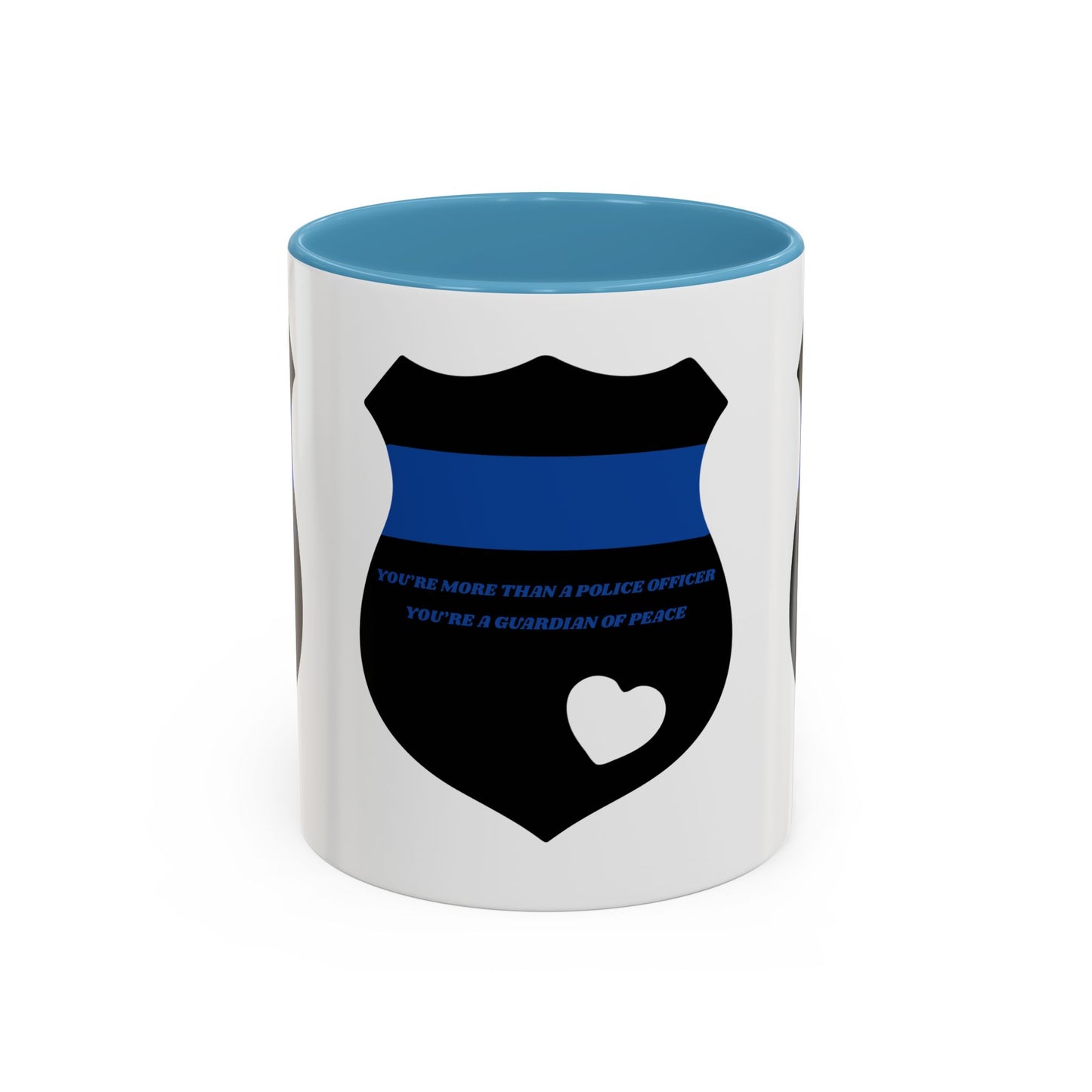 Police Accent Coffee Mug – You’re more than a police officer—you’re a guardian of peace