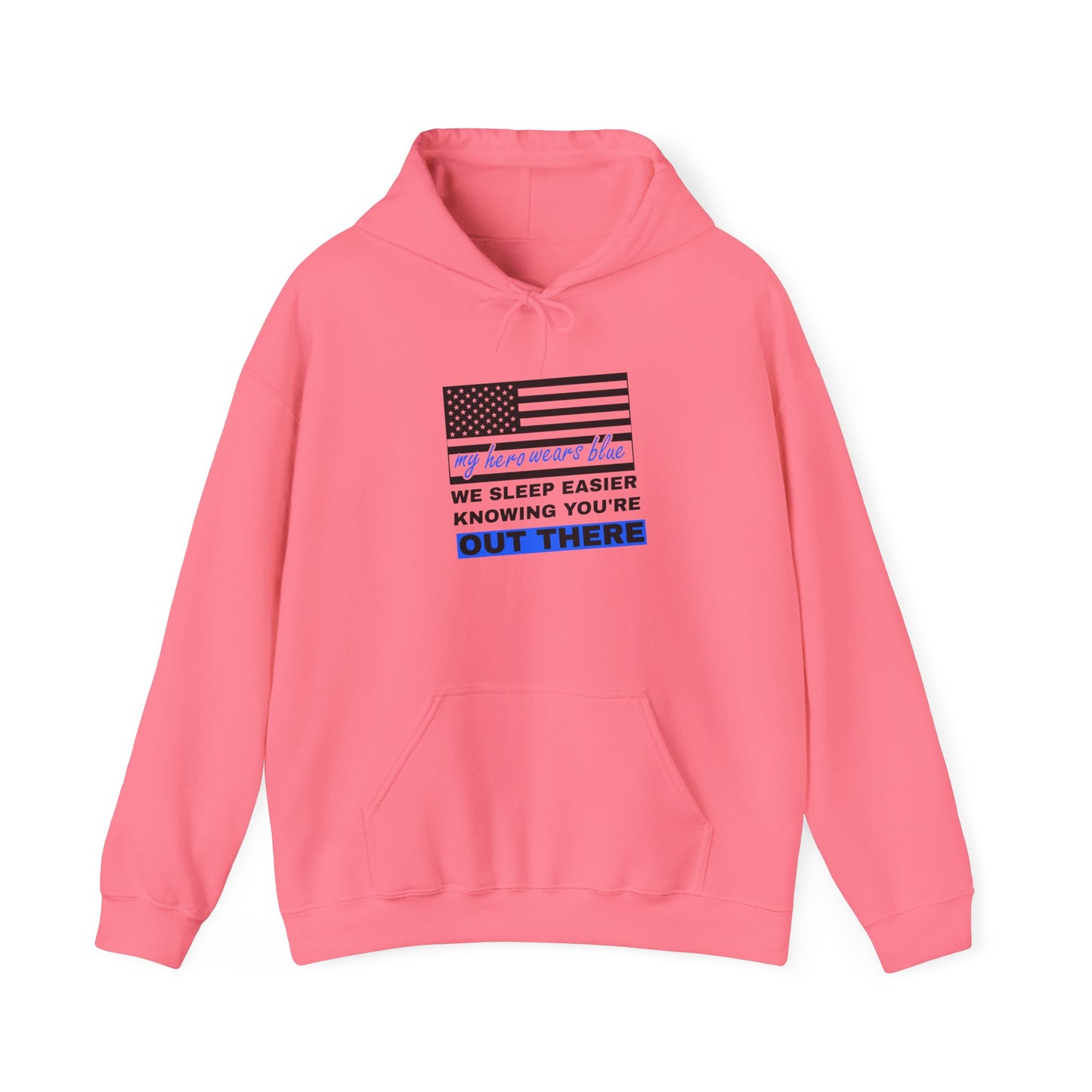 Police Hooded Sweatshirt – We sleep easier knowing you're out there