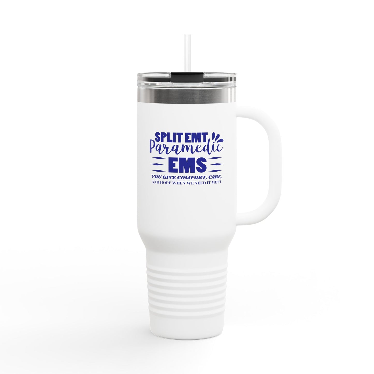 EMS Insulated Travel Mug, 40oz - You give comfort, care, and hope when we need it most
