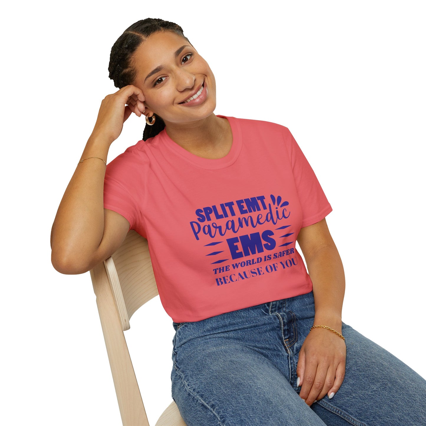 EMS Inspiration Softstyle T-Shirt – The world is safer because of you