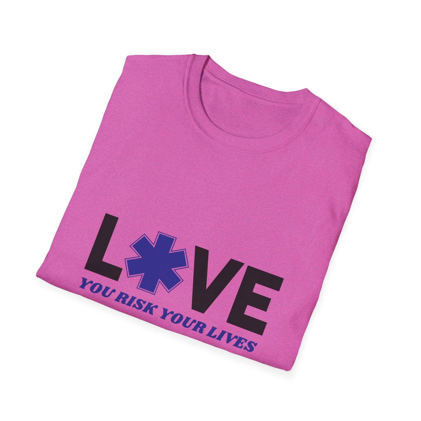 EMS Inspiration Softstyle T-Shirt – You risk your lives to save ours every day