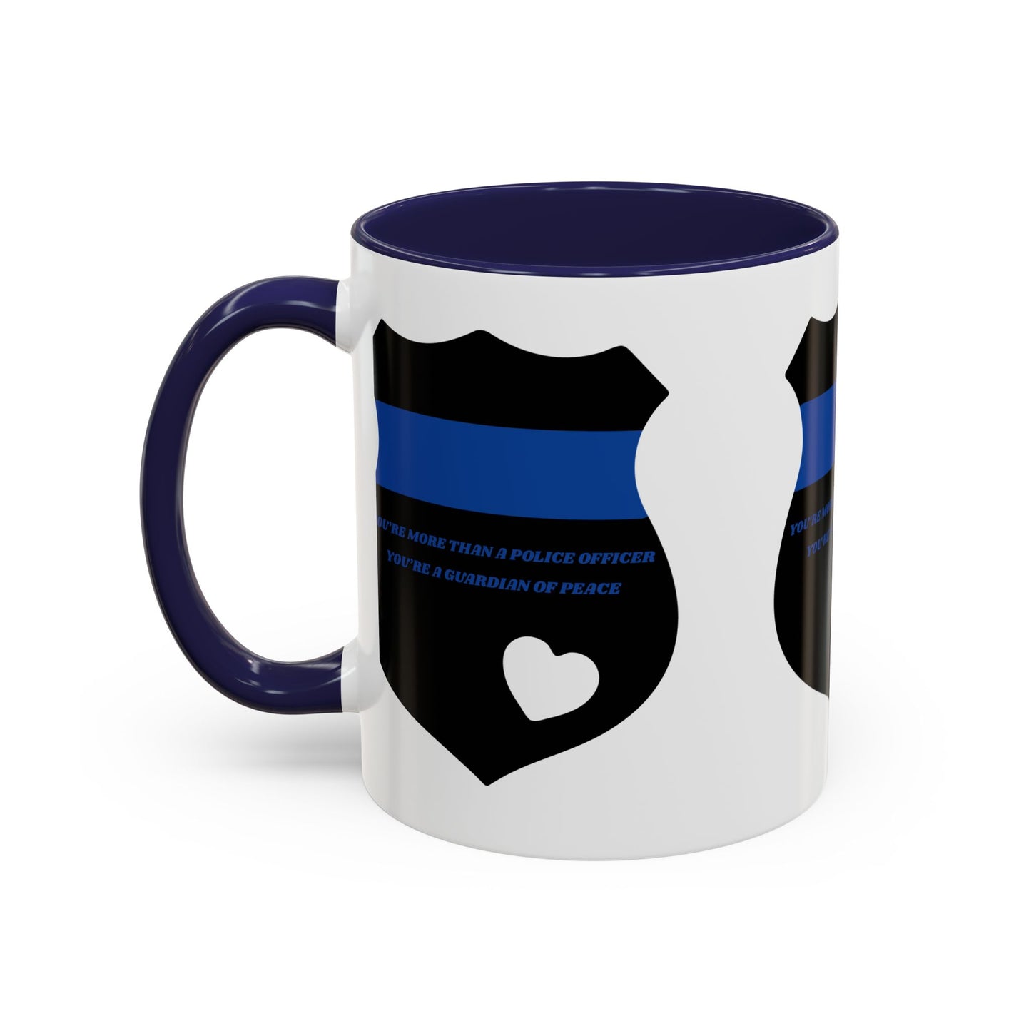 Police Accent Coffee Mug – You’re more than a police officer—you’re a guardian of peace