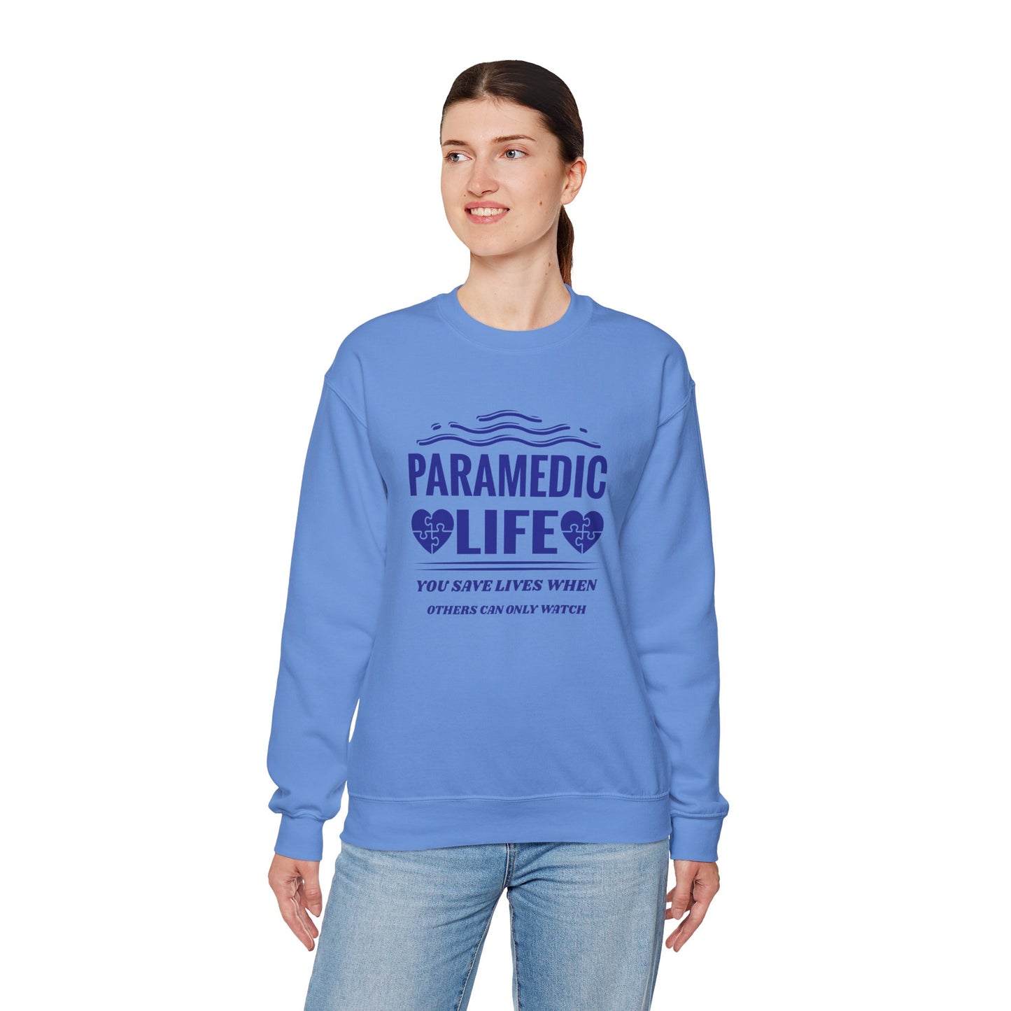 EMS Unisex Crewneck Sweatshirt – You save lives when others can only watch
