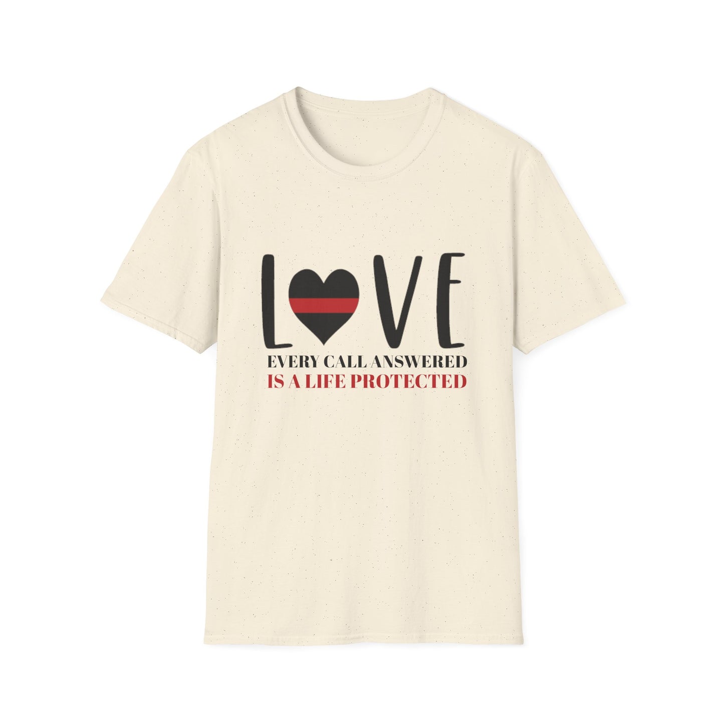 Firefighter Softstyle T-Shirt – Every call answered is a life protected