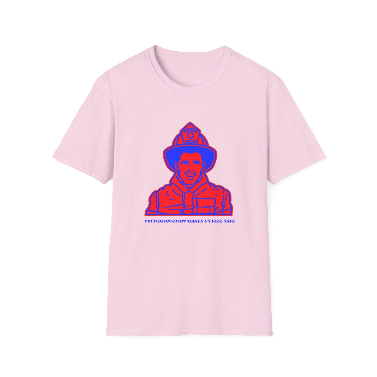 Firefighter Softstyle T-Shirt – Your dedication makes us feel safe