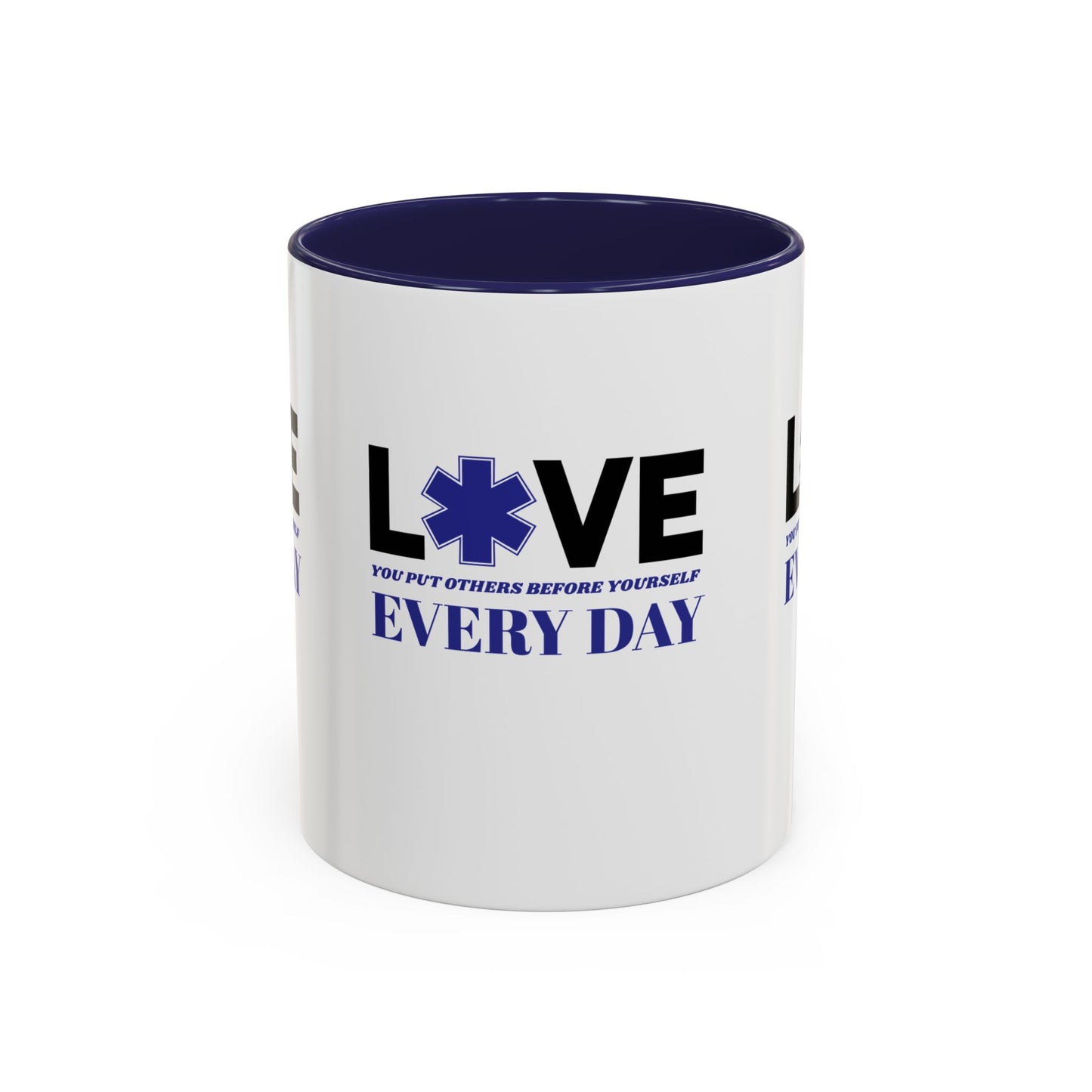 EMS Accent Coffee Mug – You put others before yourself every day