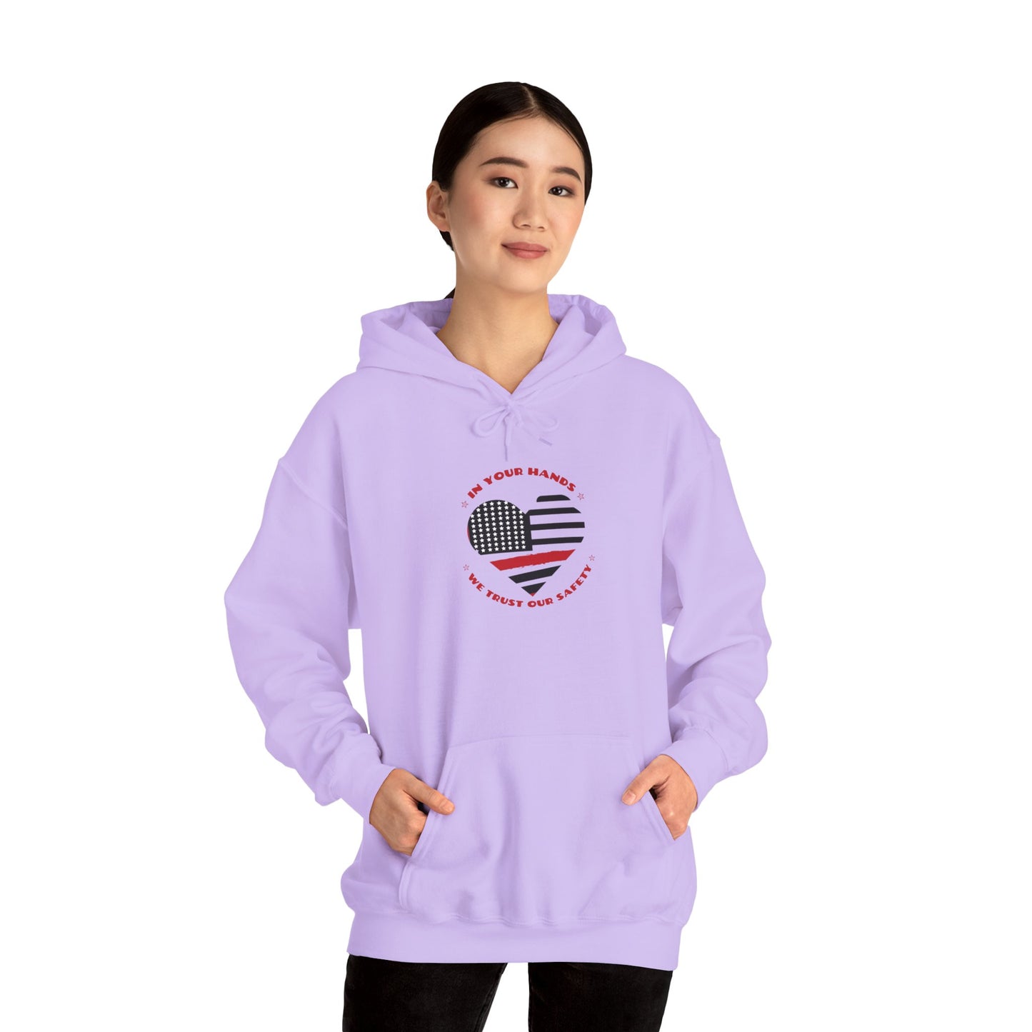 Firefighter Hooded Sweatshirt – In your hands, we trust our safety