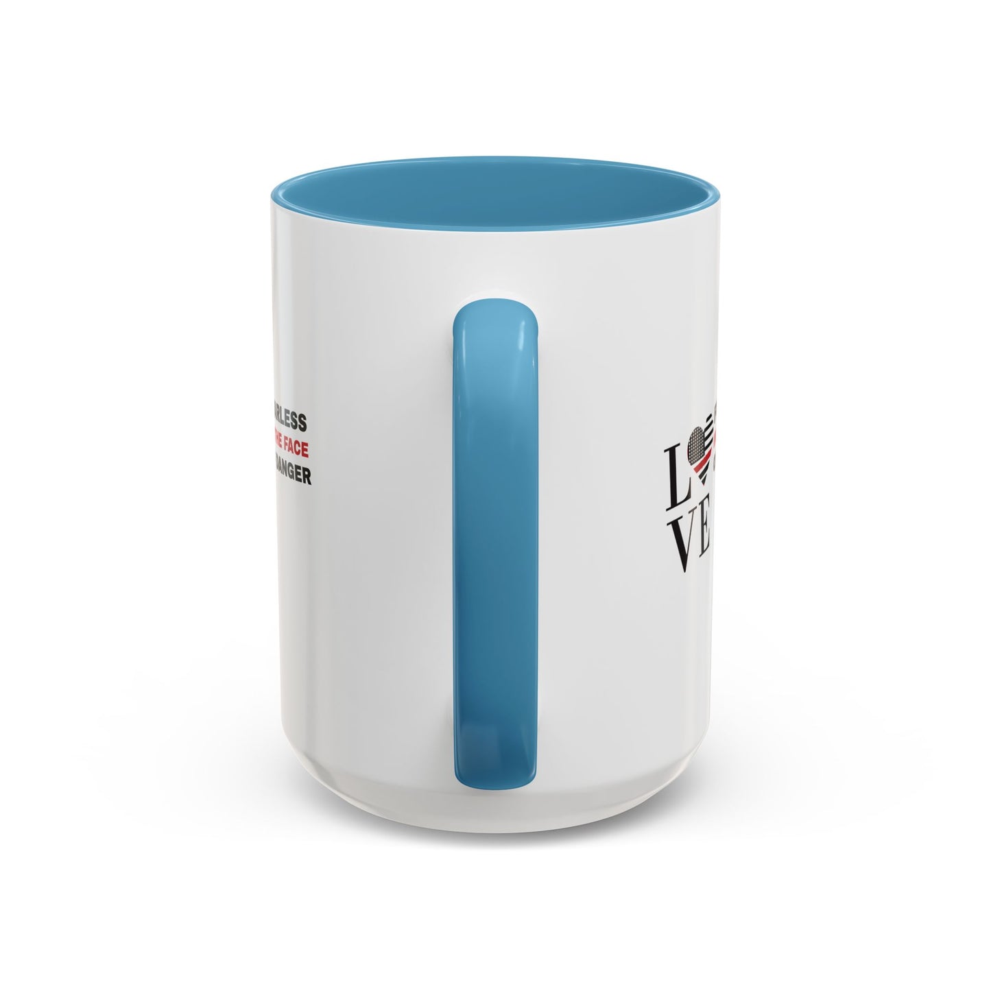 Firefighter Accent Coffee Mug – Fearless in the face of danger
