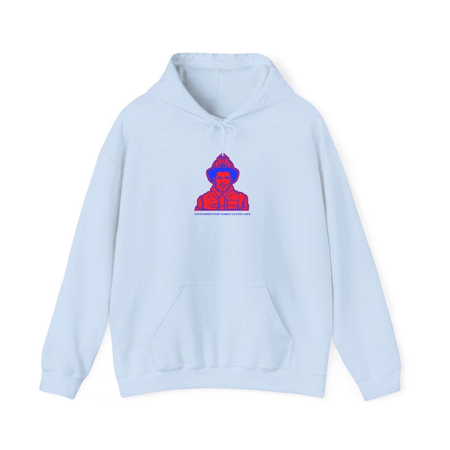 Firefighter Hooded Sweatshirt – Your dedication makes us feel safe