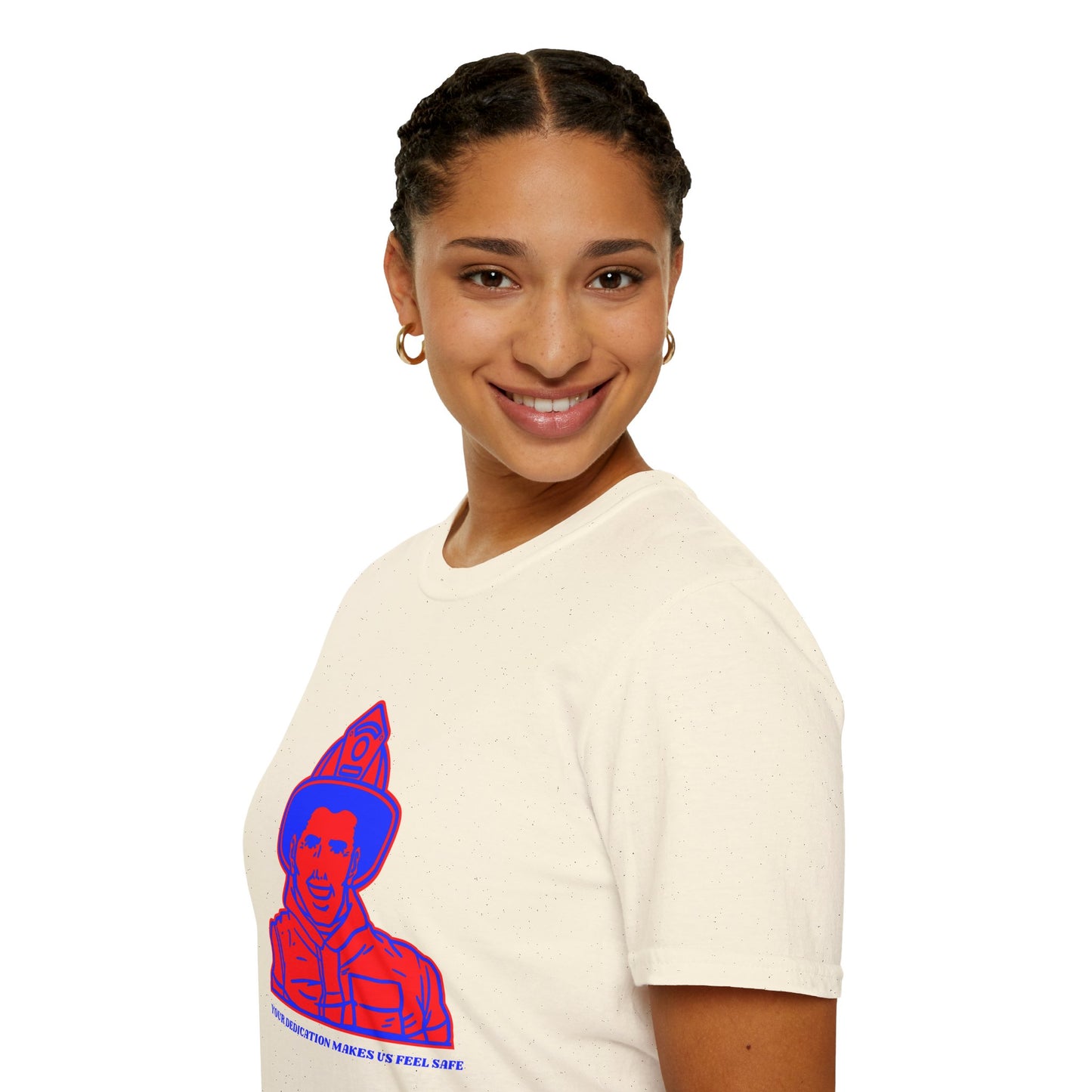 Firefighter Softstyle T-Shirt – Your dedication makes us feel safe