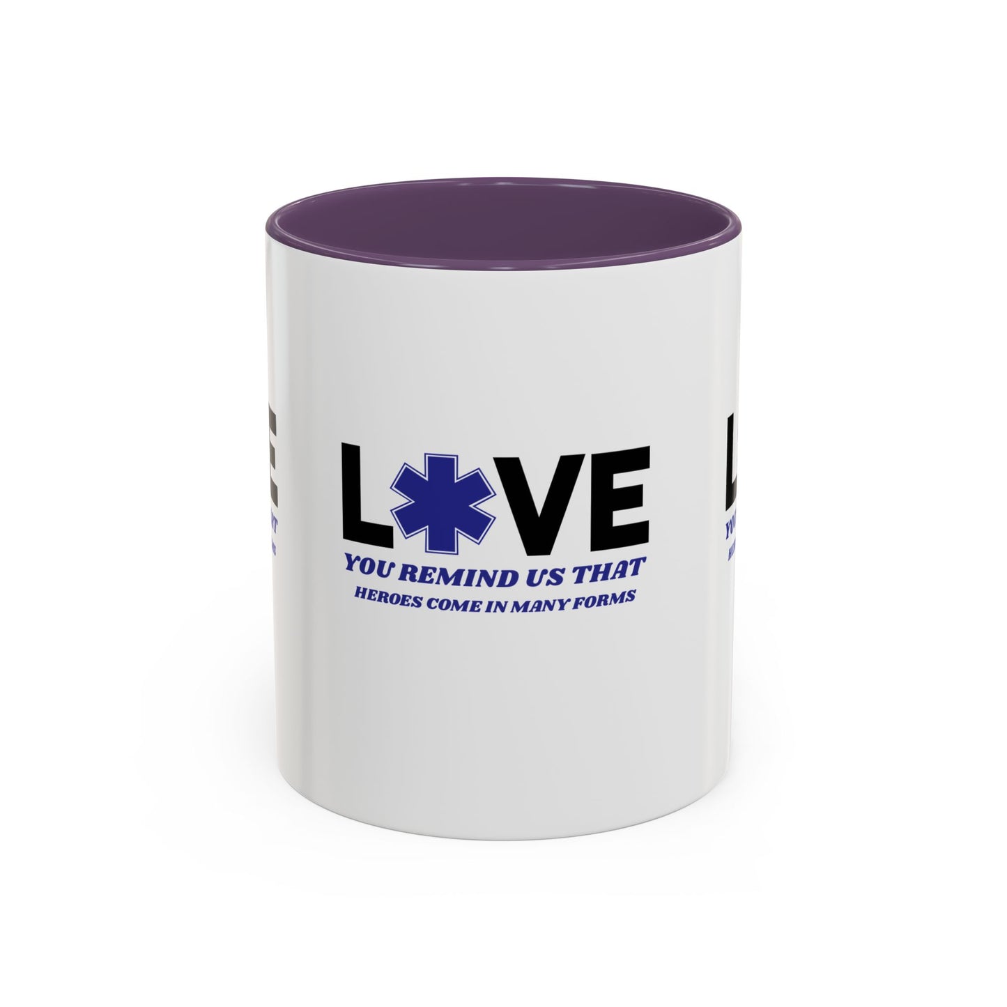 EMS Accent Coffee Mug – You remind us that heroes come in many forms