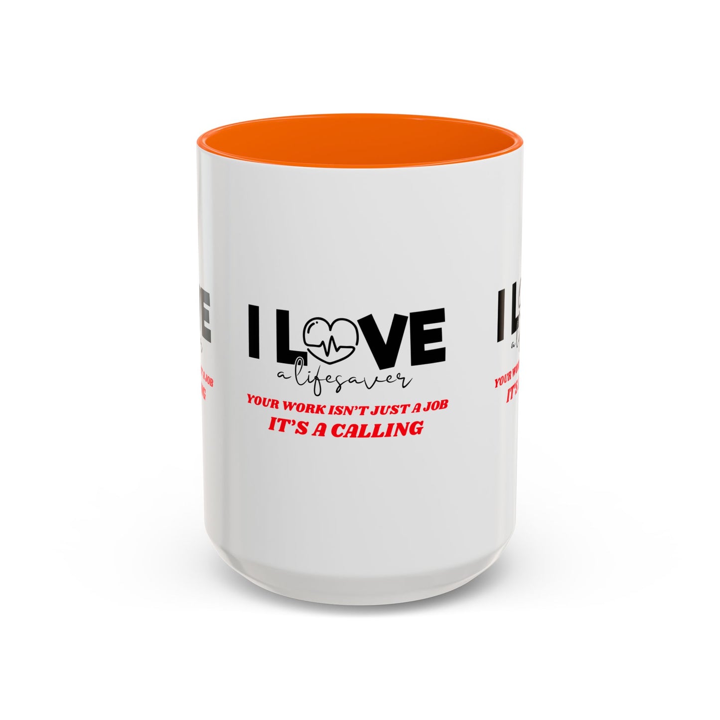 EMS Accent Coffee Mug – Your work isn’t just a job, it’s a calling