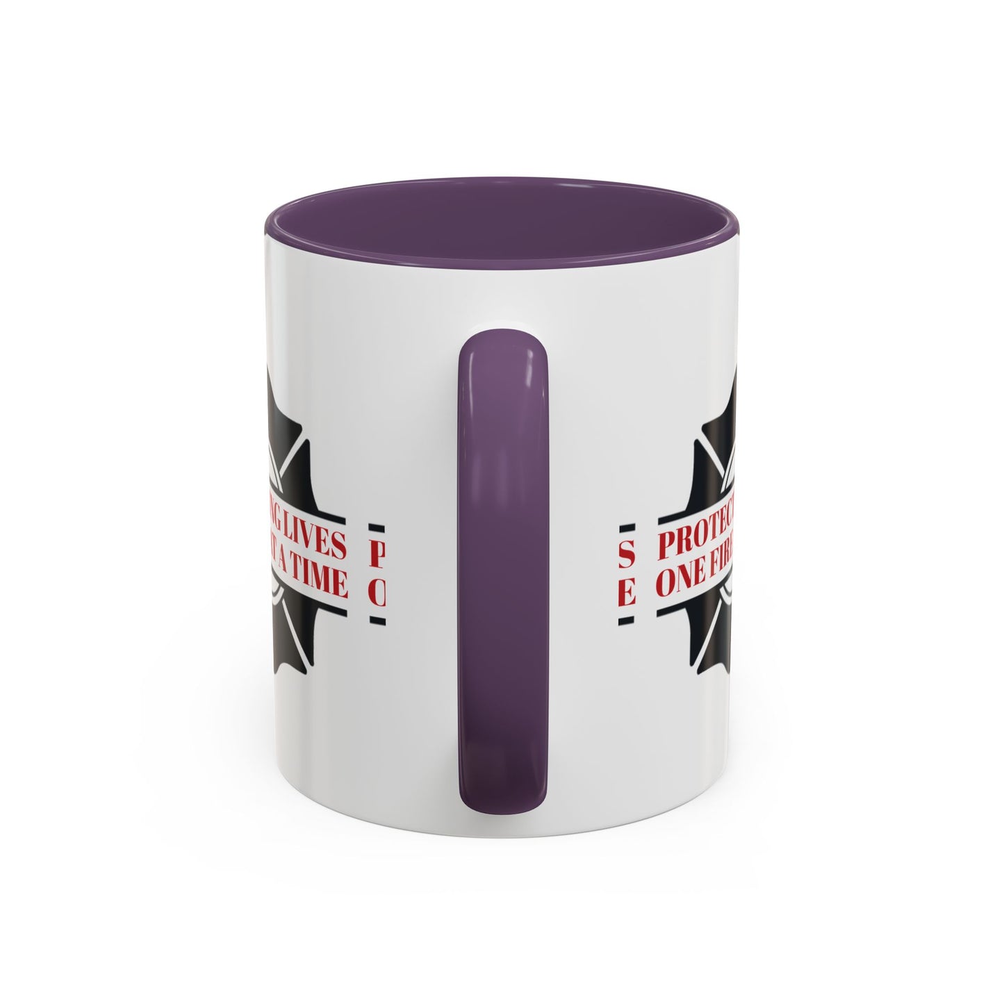 Firefighter Accent Coffee Mug – Protecting lives, one fire at a time