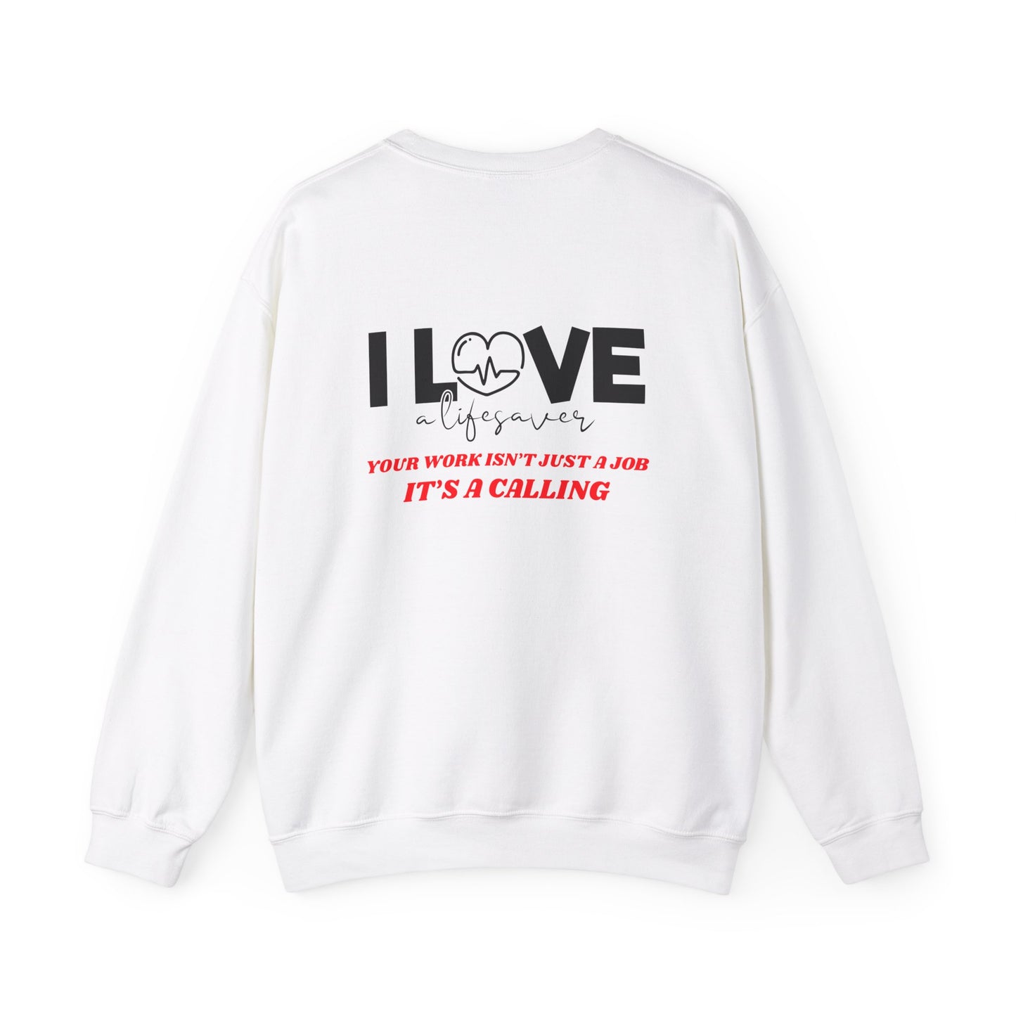 EMS Unisex Crewneck Sweatshirt – Your work isn’t just a job, it’s a calling