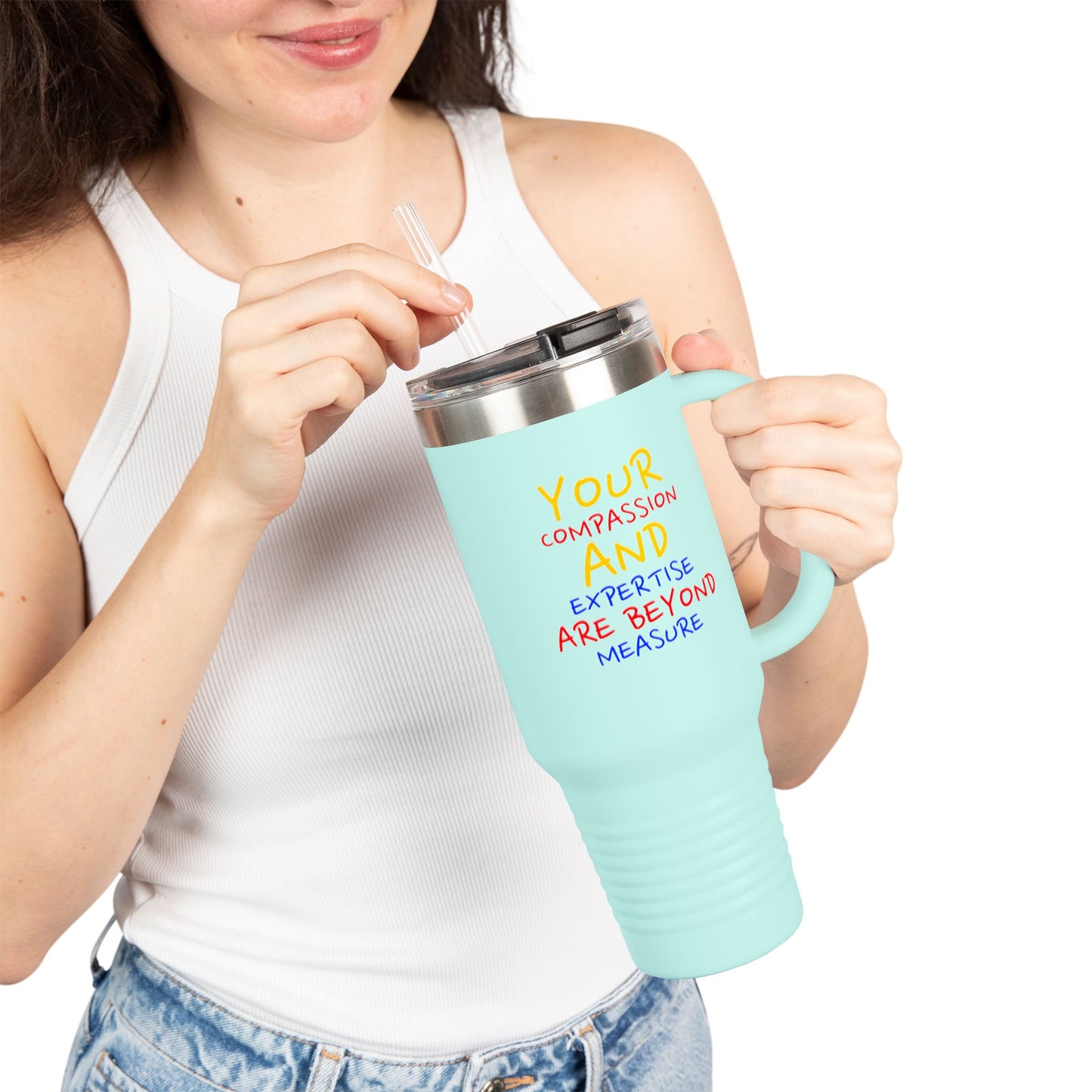 EMS Insulated Travel Mug, 40oz - Your compassion and expertise are beyond measure
