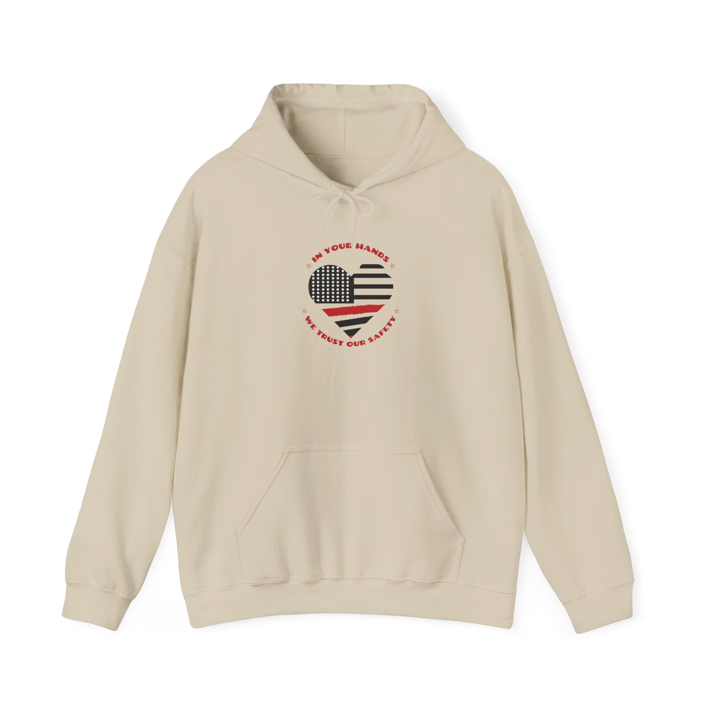 Firefighter Hooded Sweatshirt – In your hands, we trust our safety