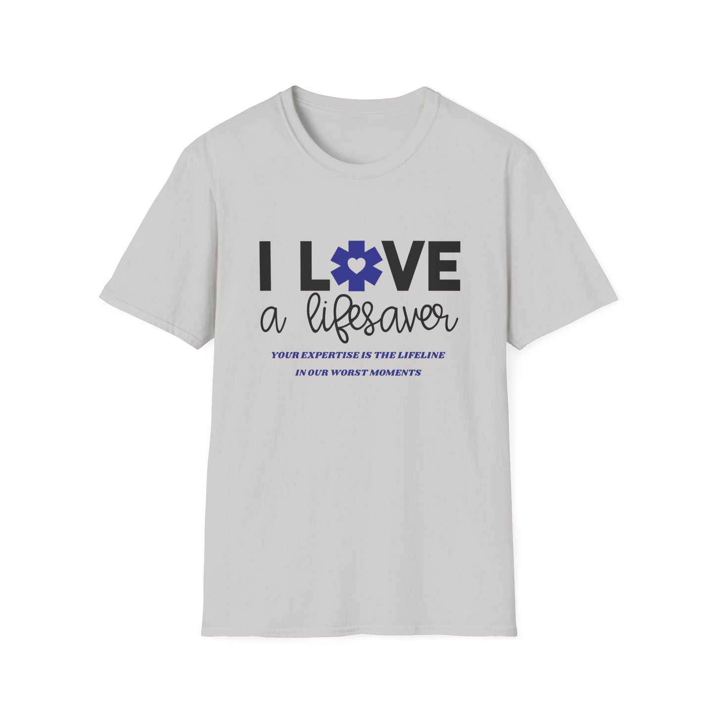 EMS Inspiration Softstyle T-Shirt – Your expertise is the lifeline in our worst moments