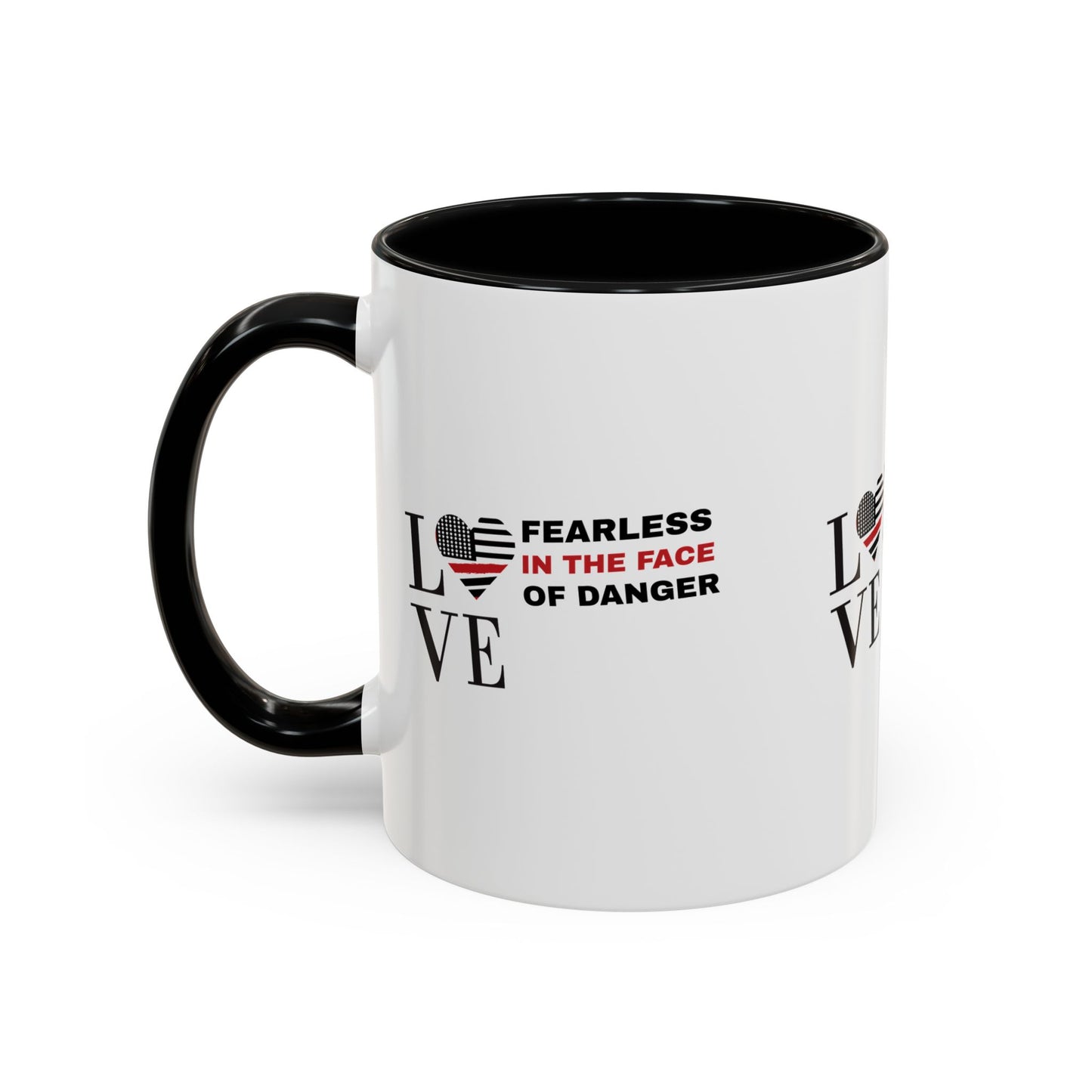 Firefighter Accent Coffee Mug – Fearless in the face of danger
