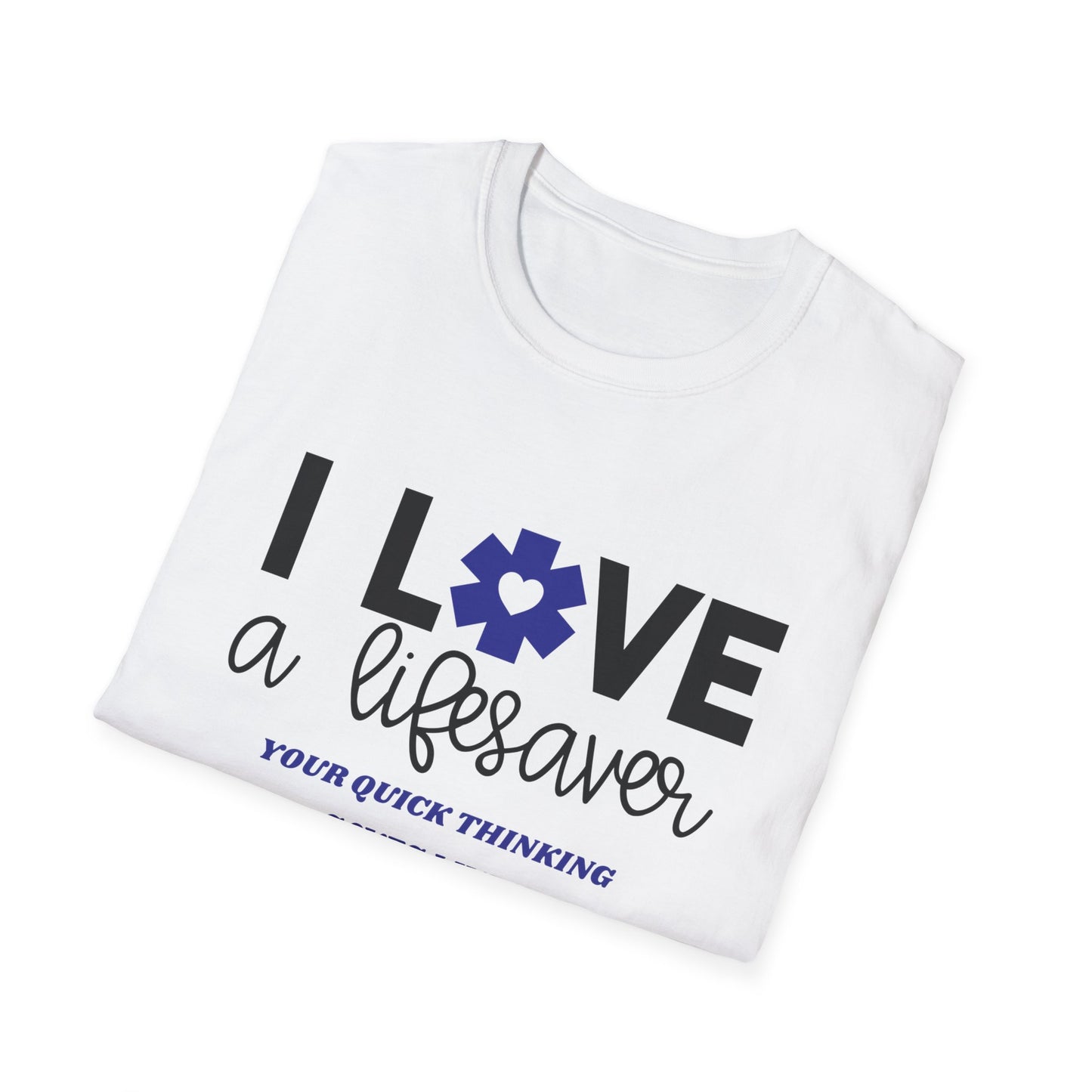 EMS Inspiration Softstyle T-Shirt – Your quick thinking saves lives