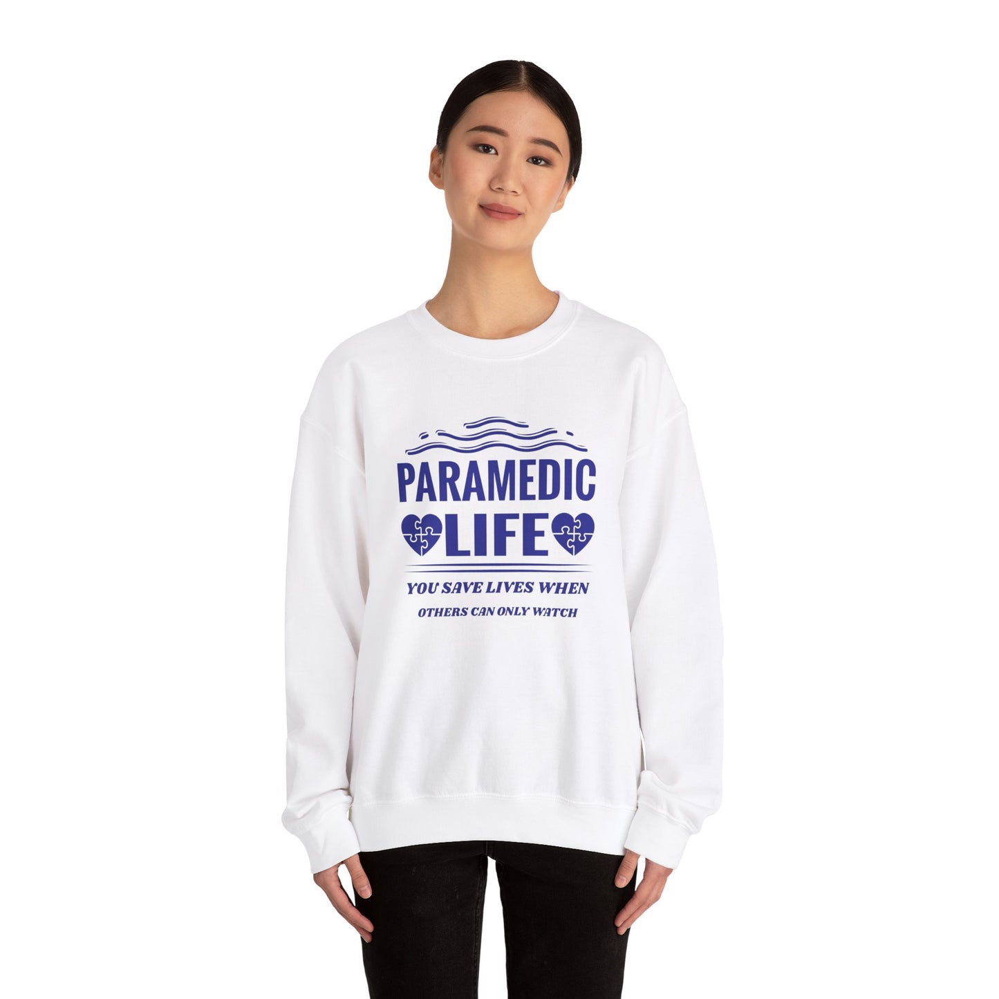 EMS Unisex Crewneck Sweatshirt – You save lives when others can only watch